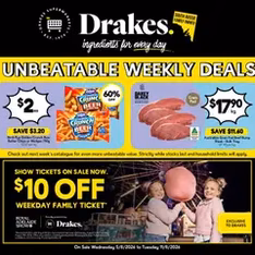 Drakes catalogue - Flyer preview valid from 05/08/2026