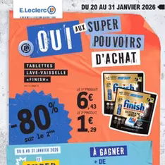 E.Leclerc catalogue semaine 4 - Prévisualisation du catalogue valable à partir du 20/01/2026