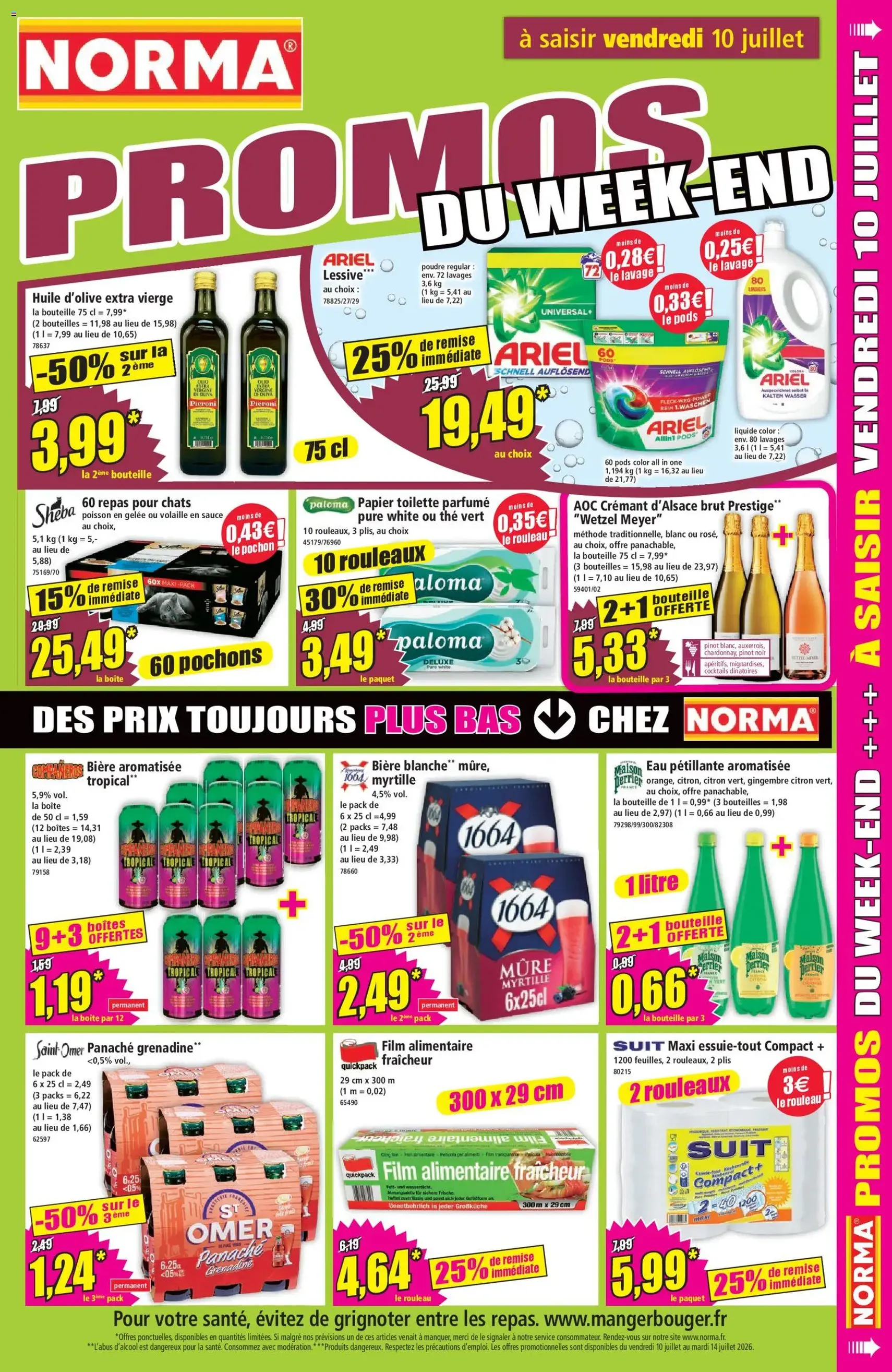 Norma catalogue - brochure valable à partir du 08/07/2026, page 11 sur 12