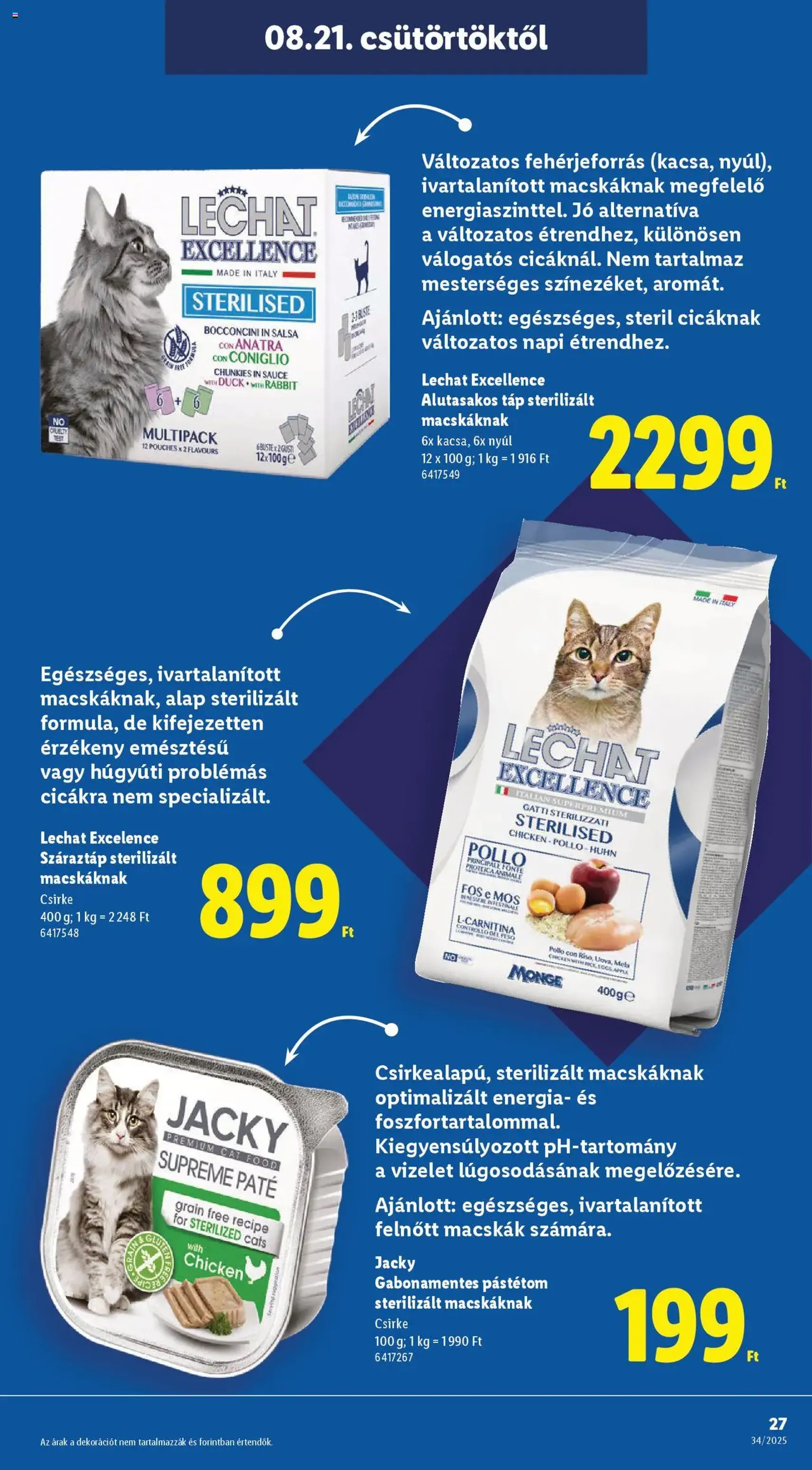Lidl Akciós újság - 2025.08.21. érvényes szórólap 27 oldal 70 oldalból