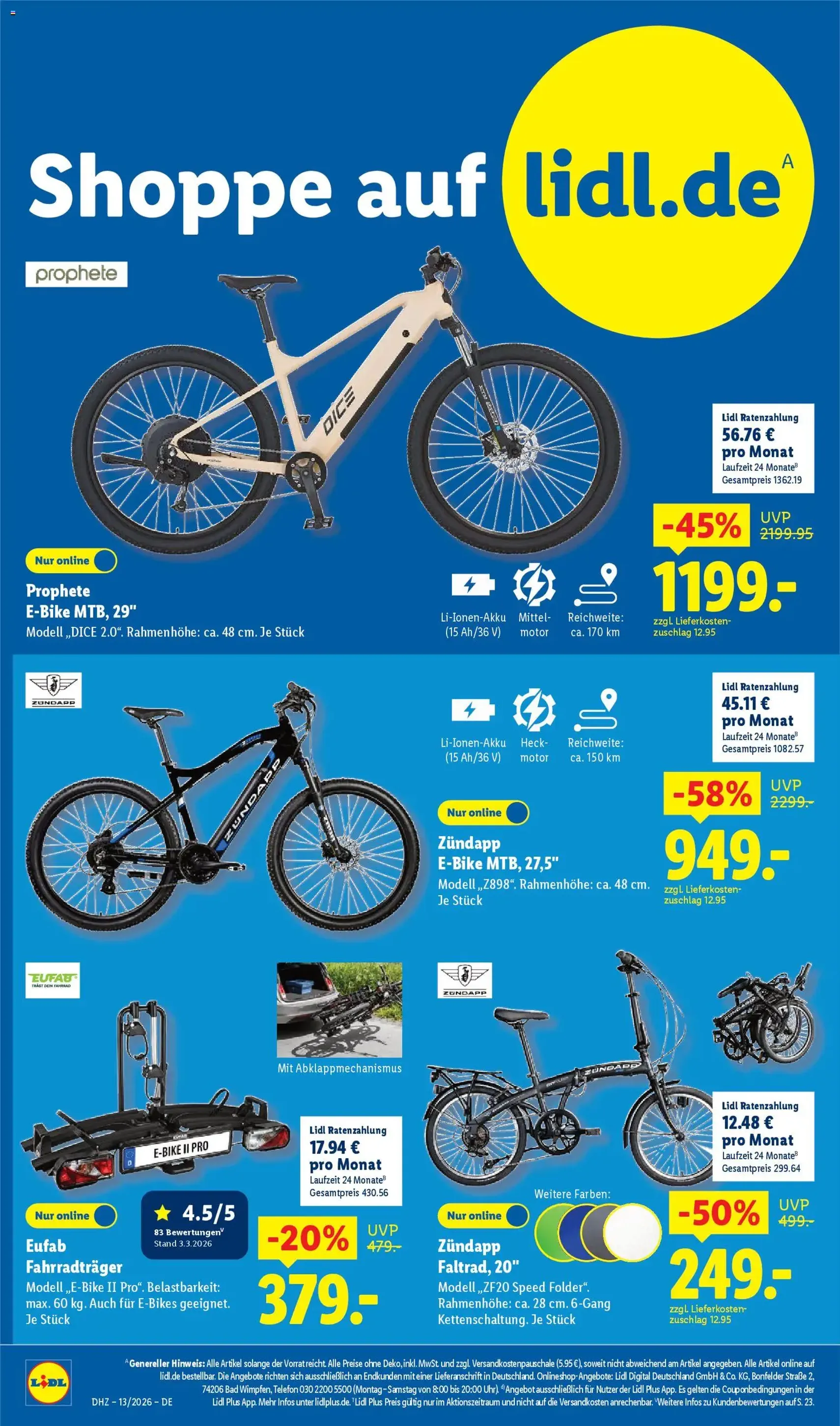 Lidl Prospekt - Gültiger Prospekt ab 23.03.2026, Seite 6 von insgesamt 74