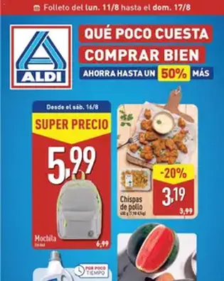 Vista previa del folleto Aldi folleto Península válido desde 11/08/2025