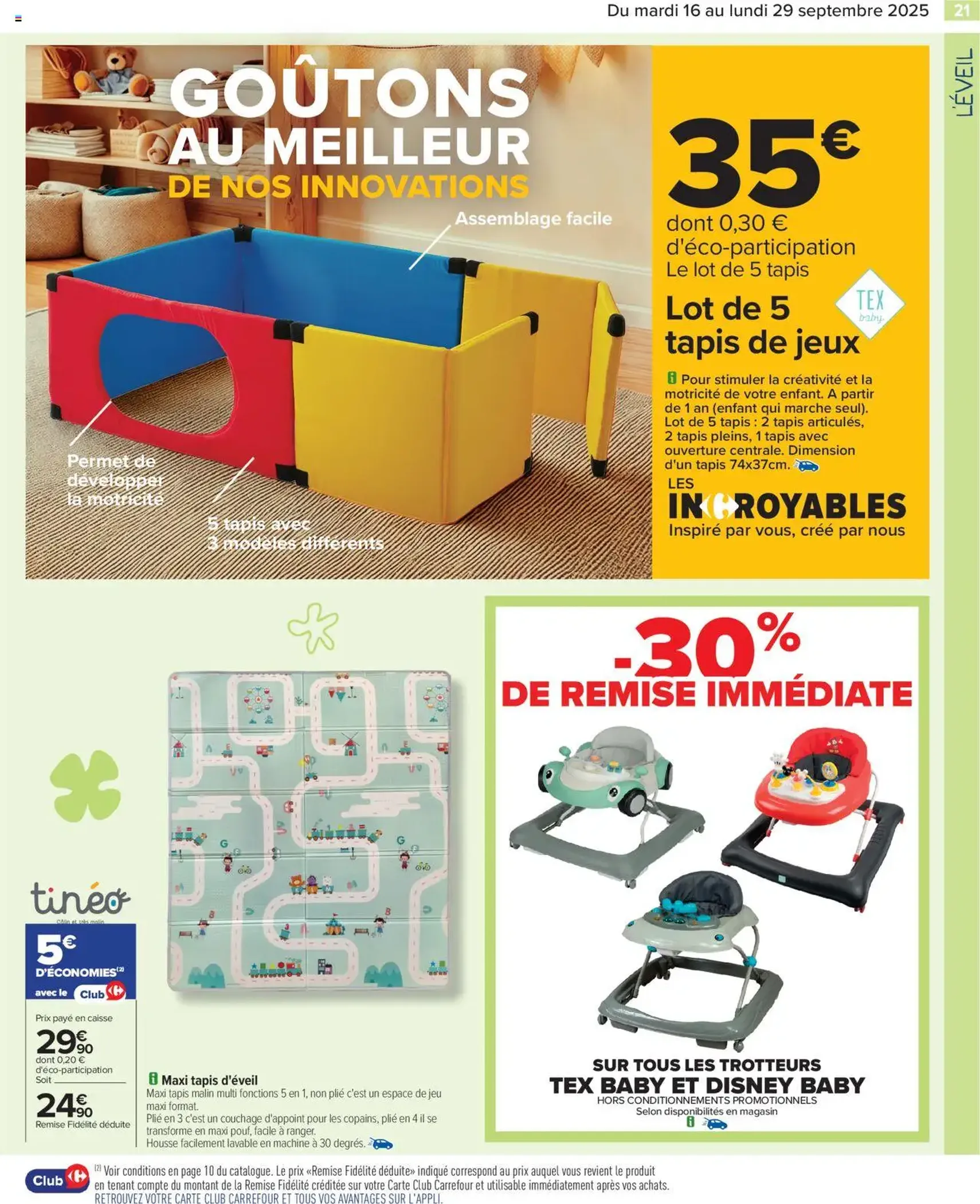 Carrefour Catalogue: Parents malins il n'y a pas de petites éconimies - brochure valable à partir du 16/09/2025, page 23 sur 44