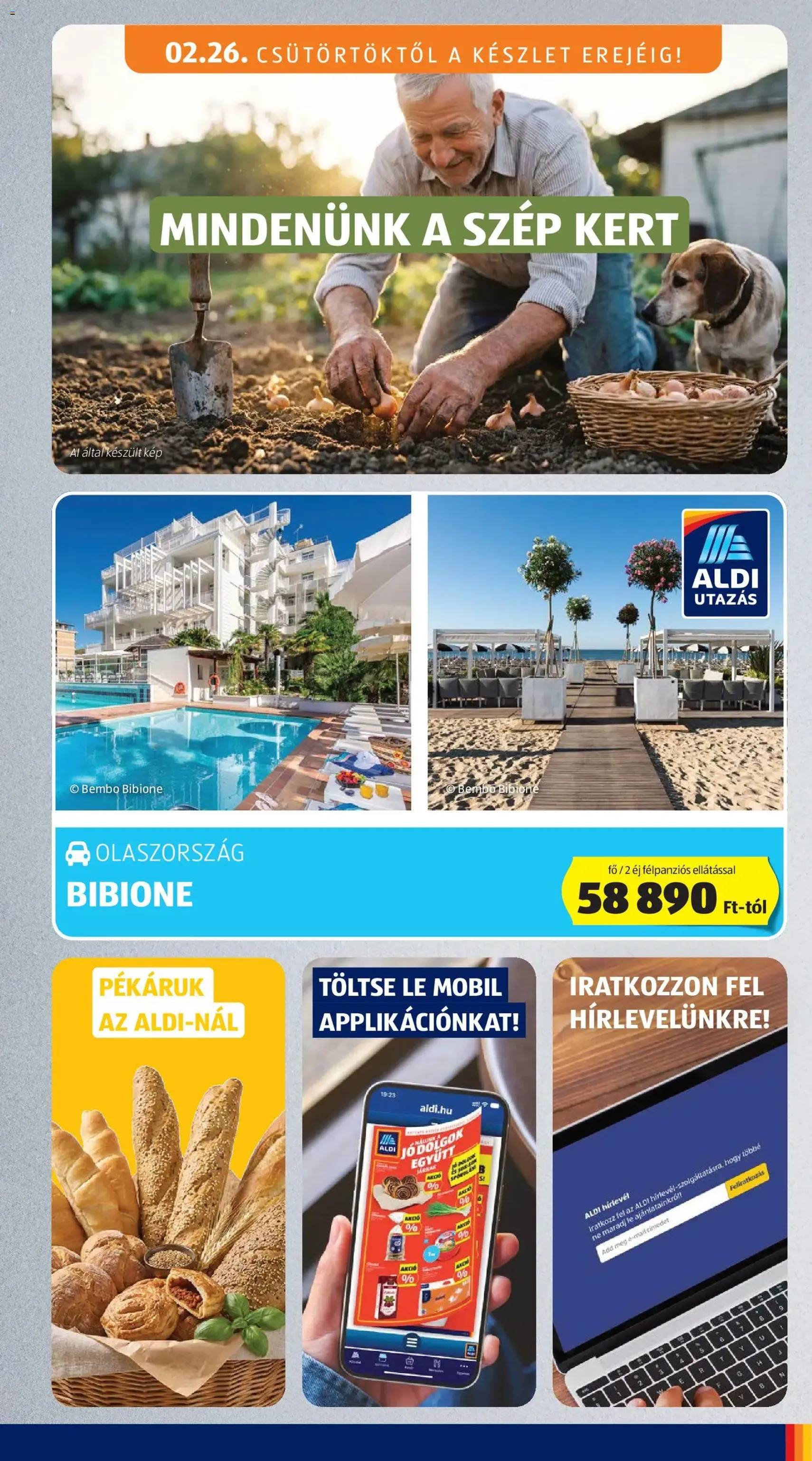 Aldi Akciós újság - 2026.02.26. érvényes szórólap 3 oldal 52 oldalból