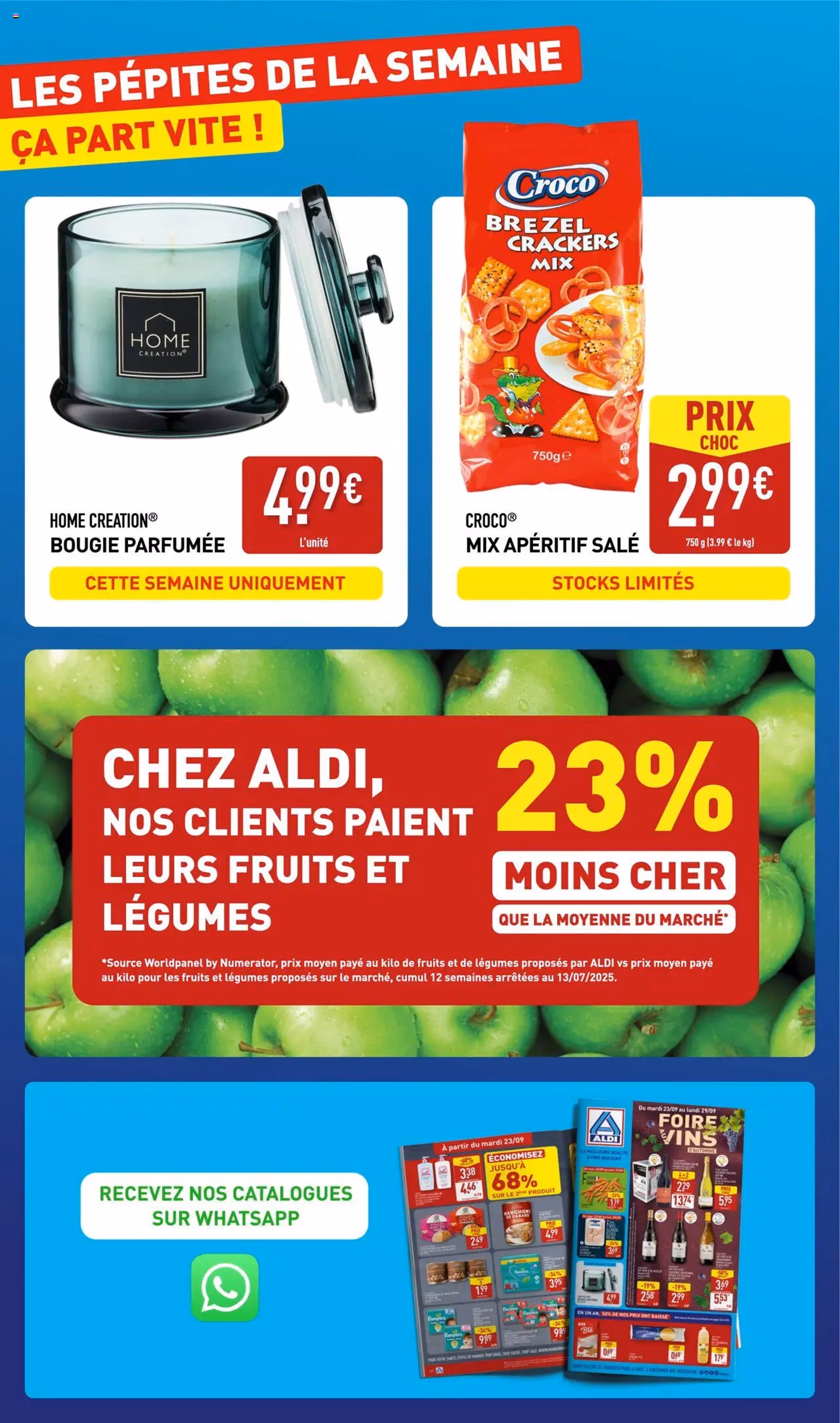 Aldi catalogue semaine 39 - brochure valable à partir du 23/09/2025, page 2 sur 57 Aldi catalogue semaine 39 - brochure valable à partir du 23/09/2025, page 2 sur 57