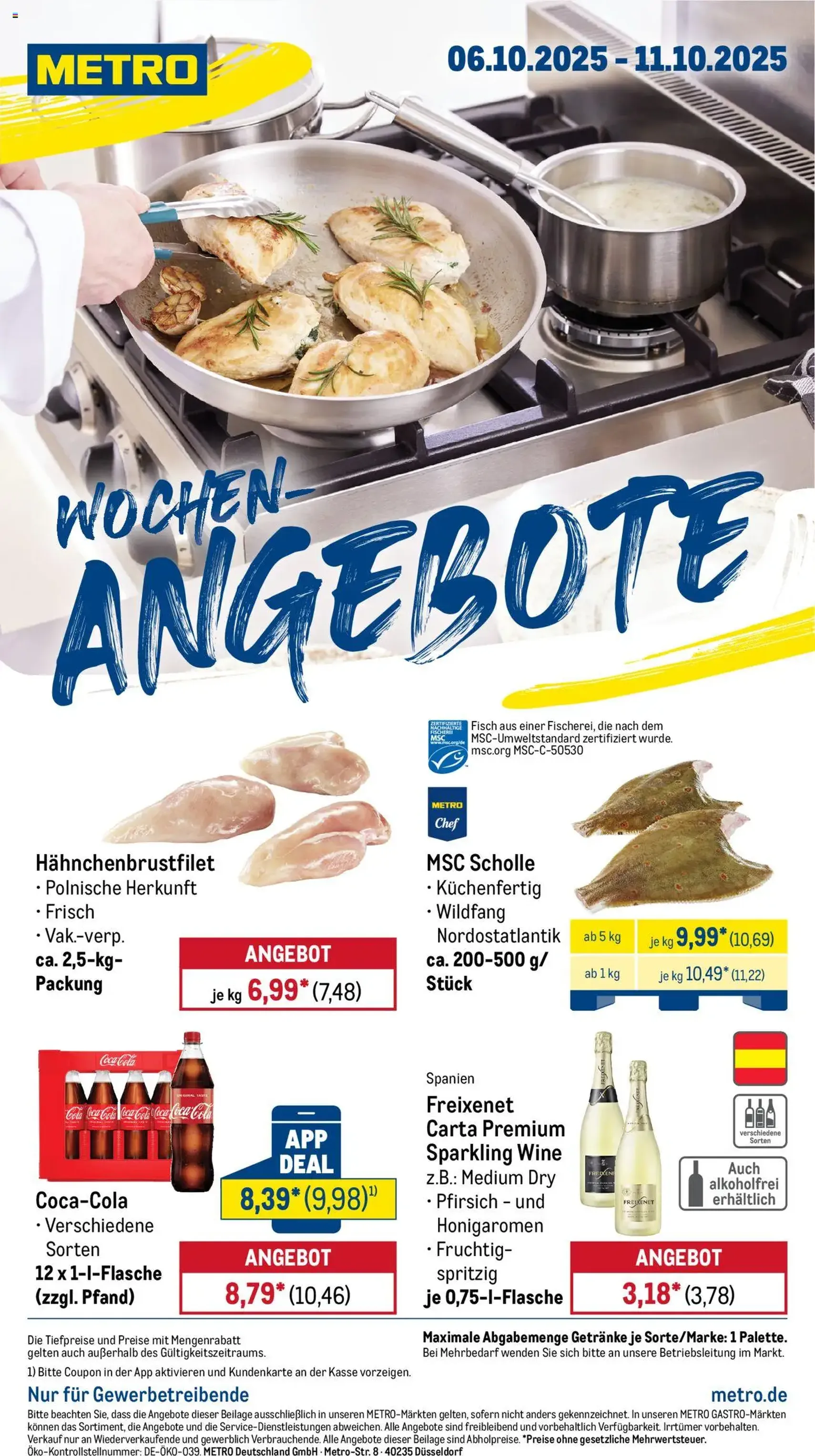 Metro Prospekt - Gültiger Prospekt ab 06.10.2025, Seite 1 von insgesamt 24 Metro Prospekt - Gültiger Prospekt ab 06.10.2025, Seite 1 von insgesamt 24