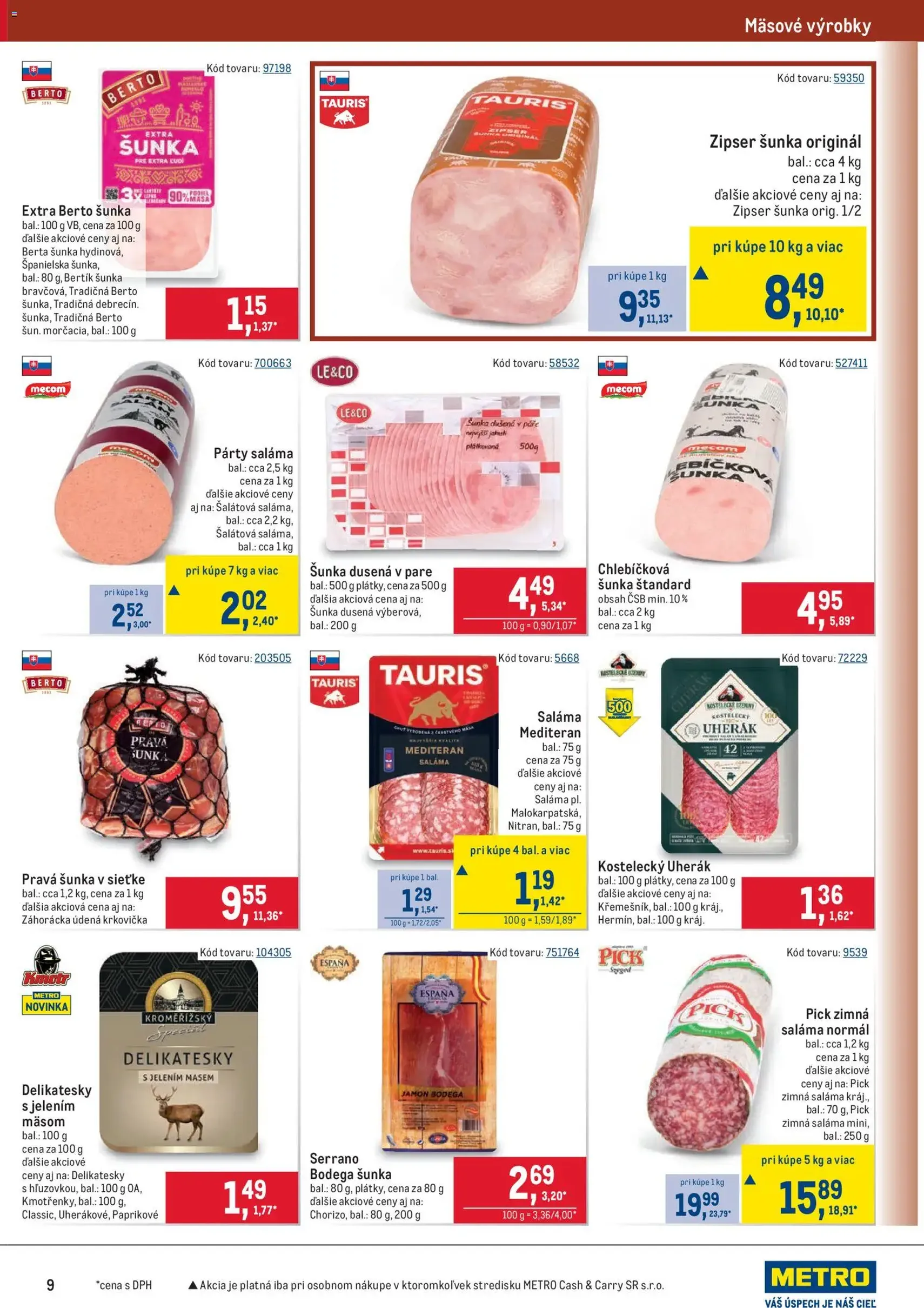 Metro Maloobchod - platný leták od 10.12.2025 strana 9 z 40