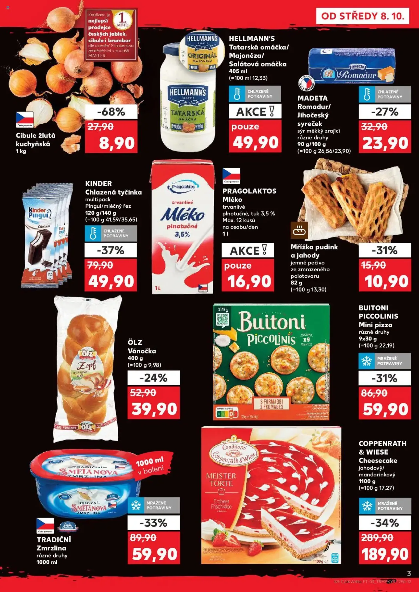 Kaufland leták - platný leták od 08.10.2025 strana 3 z 90