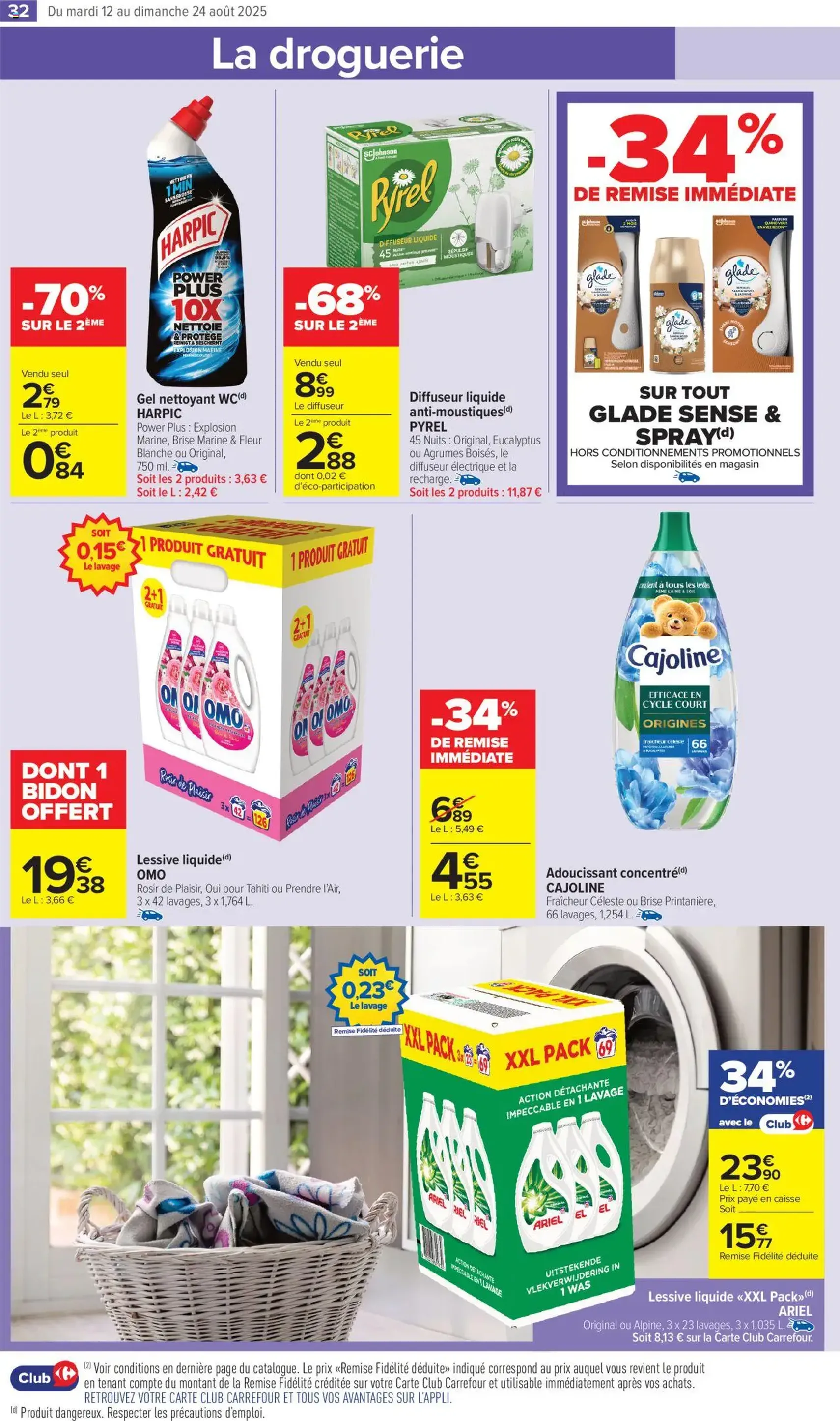 Carrefour Market catalogue semaine 33 - brochure valable à partir du 12/08/2025, page 34 sur 44