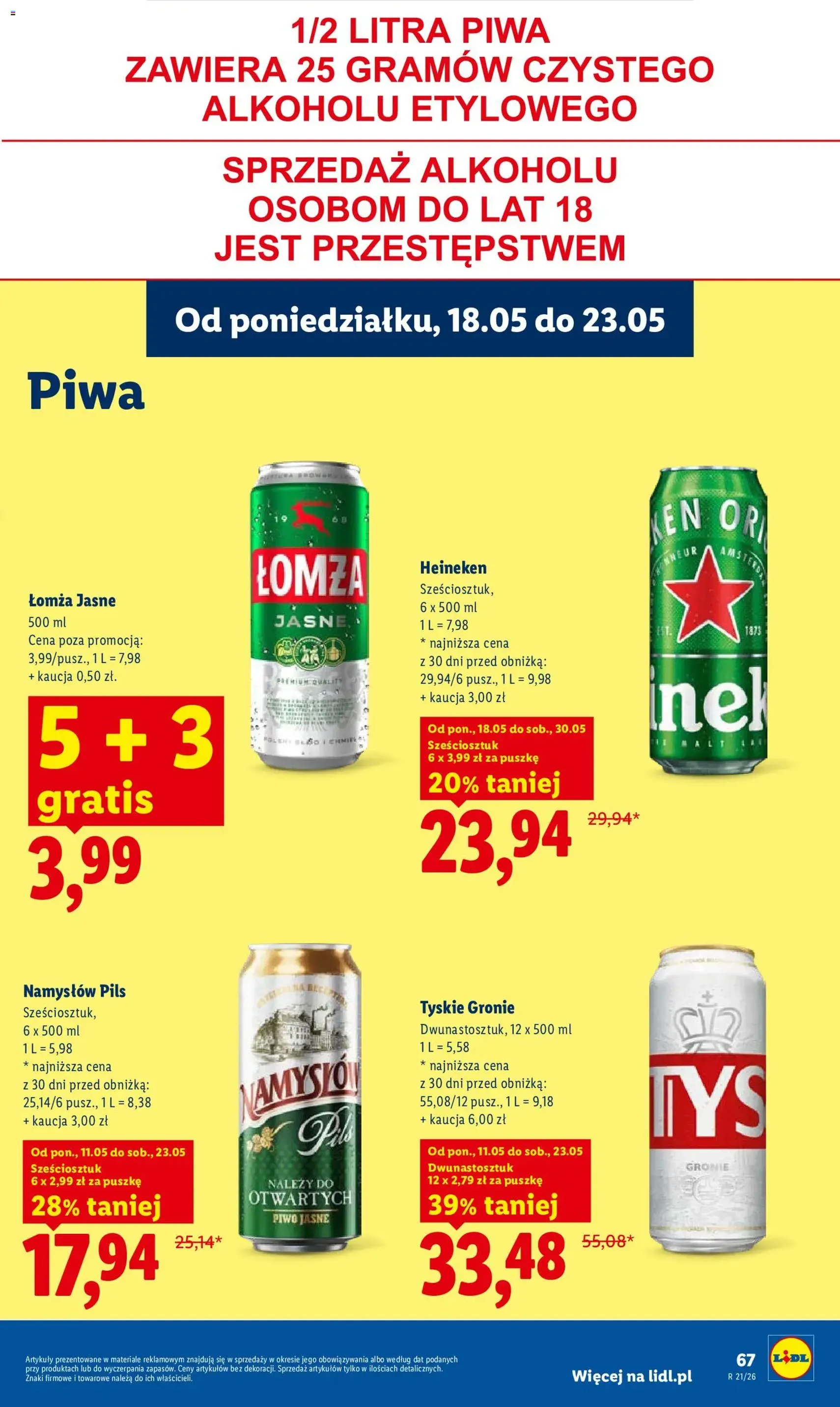 Lidl gazetka - ważny gazetka od 18.05.2026 strona 69 z 97