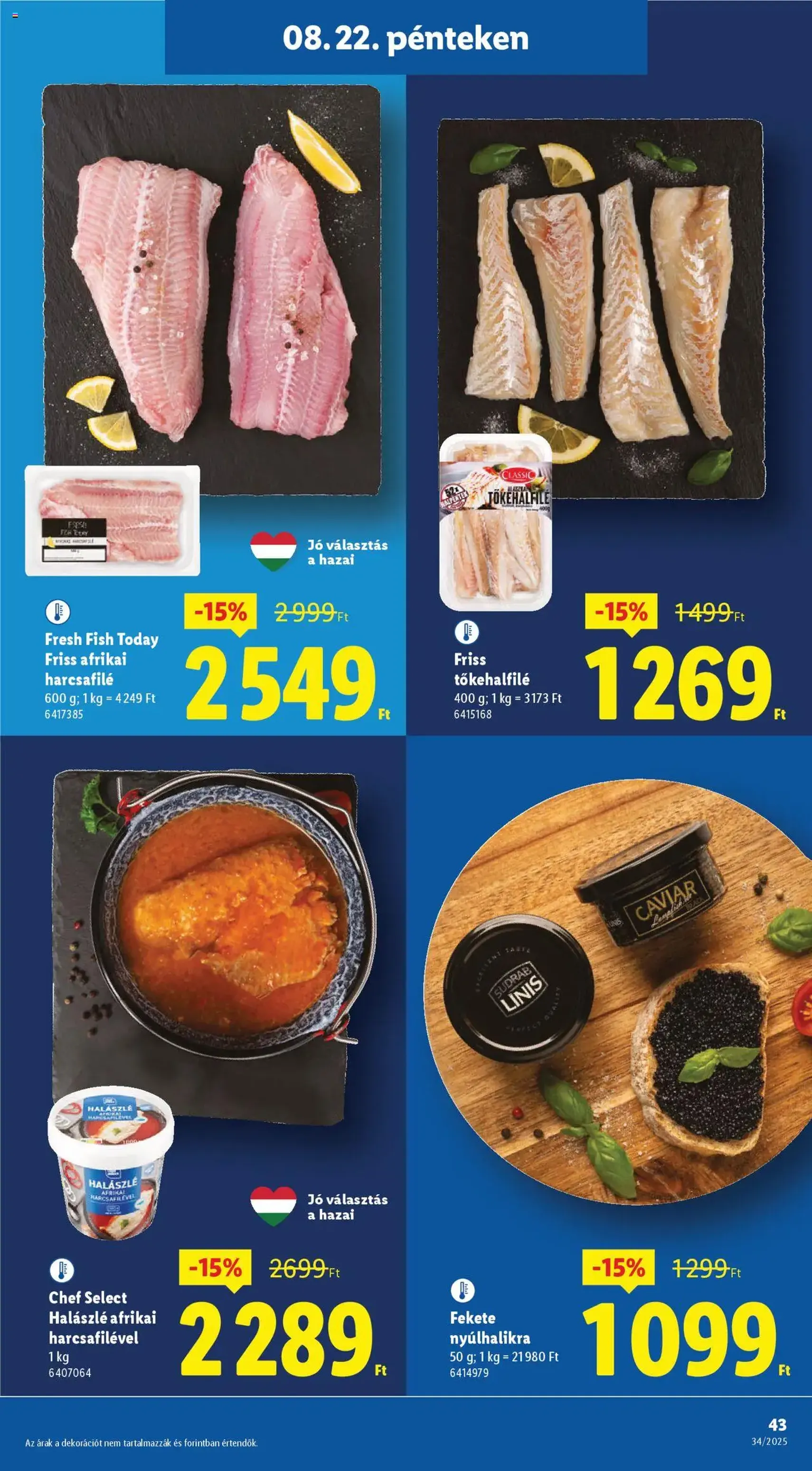 Lidl Akciós újság - 2025.08.21. érvényes szórólap 43 oldal 70 oldalból