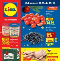 Lidl Black Friday - náhled letáku platný od 17.11.2025