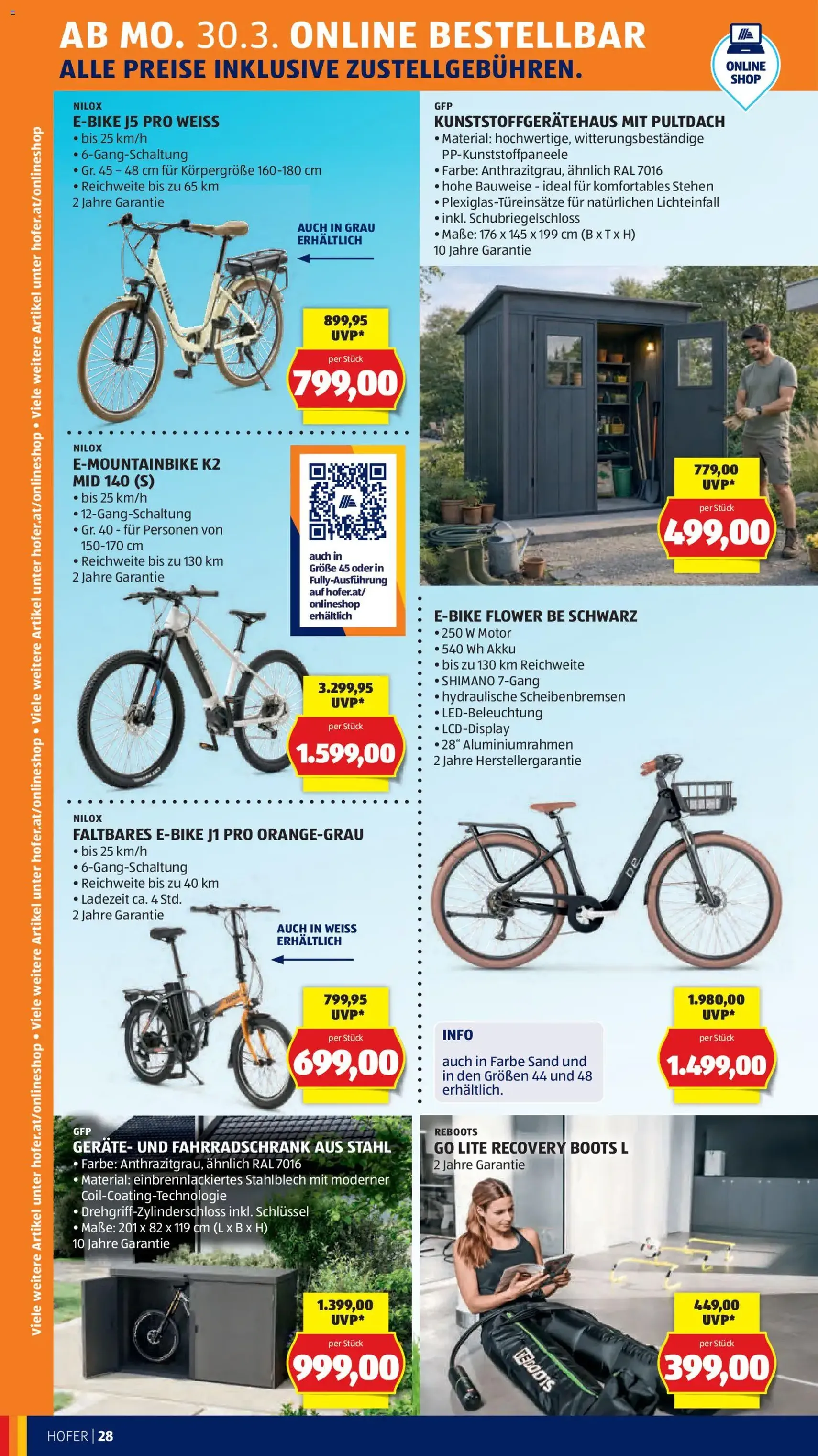 Hofer Flugblatt - Gültiger Prospekt ab 27.03.2026, Seite 34 von insgesamt 46