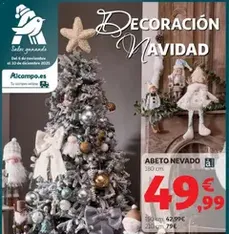 Vista previa del folleto Alcampo - Decoración Navidad HG válido desde 06/11/2025