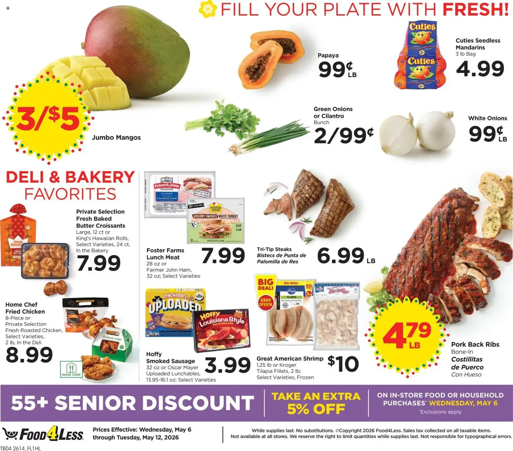 Food 4 Less Weekly Ad - valid flyer from 05/06/2026, page 5 of 9