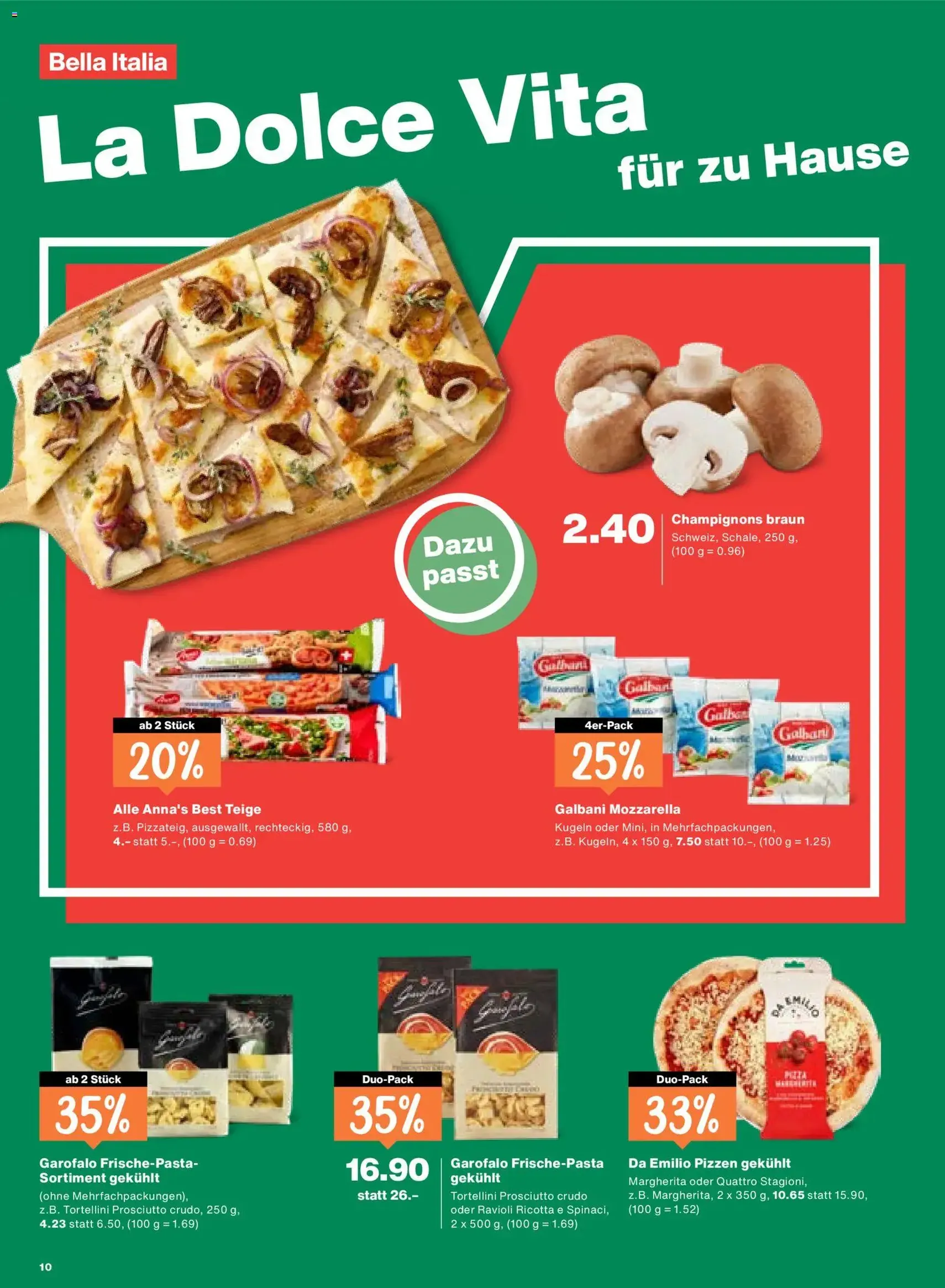 Migros aktionen - Gültiger Prospekt ab 24.09.2026, Seite 10 von insgesamt 24