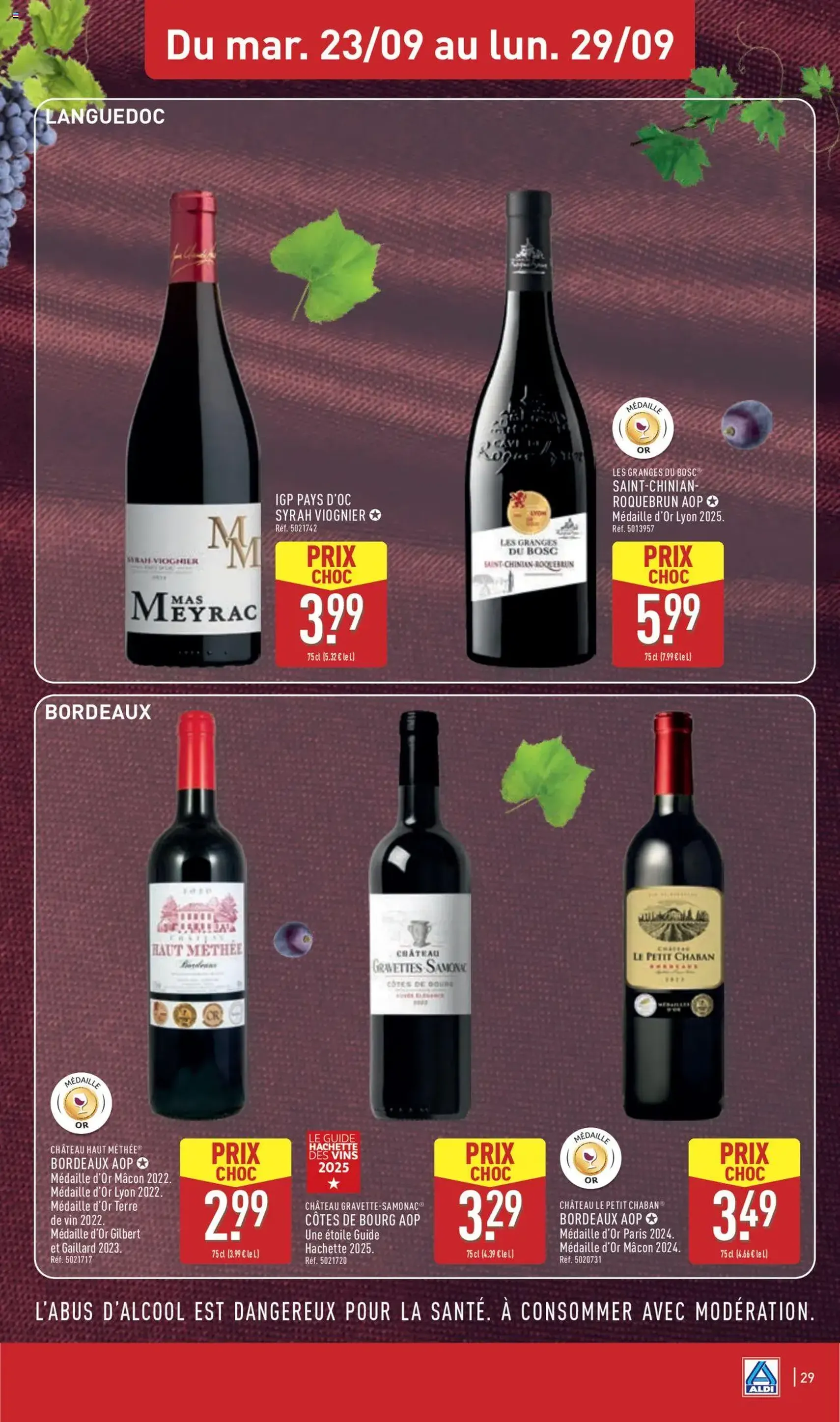 Aldi catalogue semaine 39 - brochure valable à partir du 23/09/2025, page 31 sur 57 Aldi catalogue semaine 39 - brochure valable à partir du 23/09/2025, page 31 sur 57