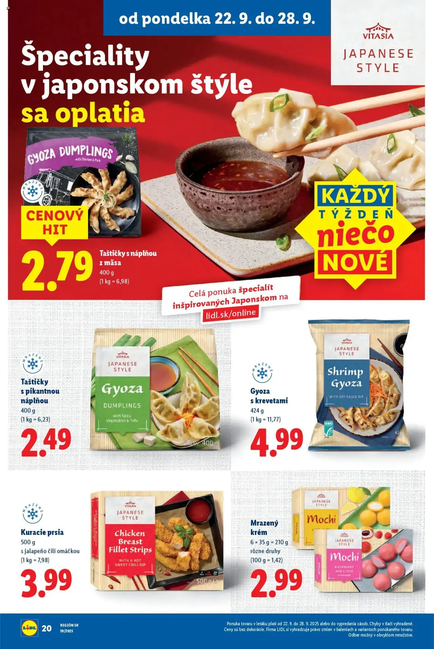 Lidl leták - platný leták od 22.09.2025 strana 32 z 99 Lidl leták - platný leták od 22.09.2025 strana 32 z 99