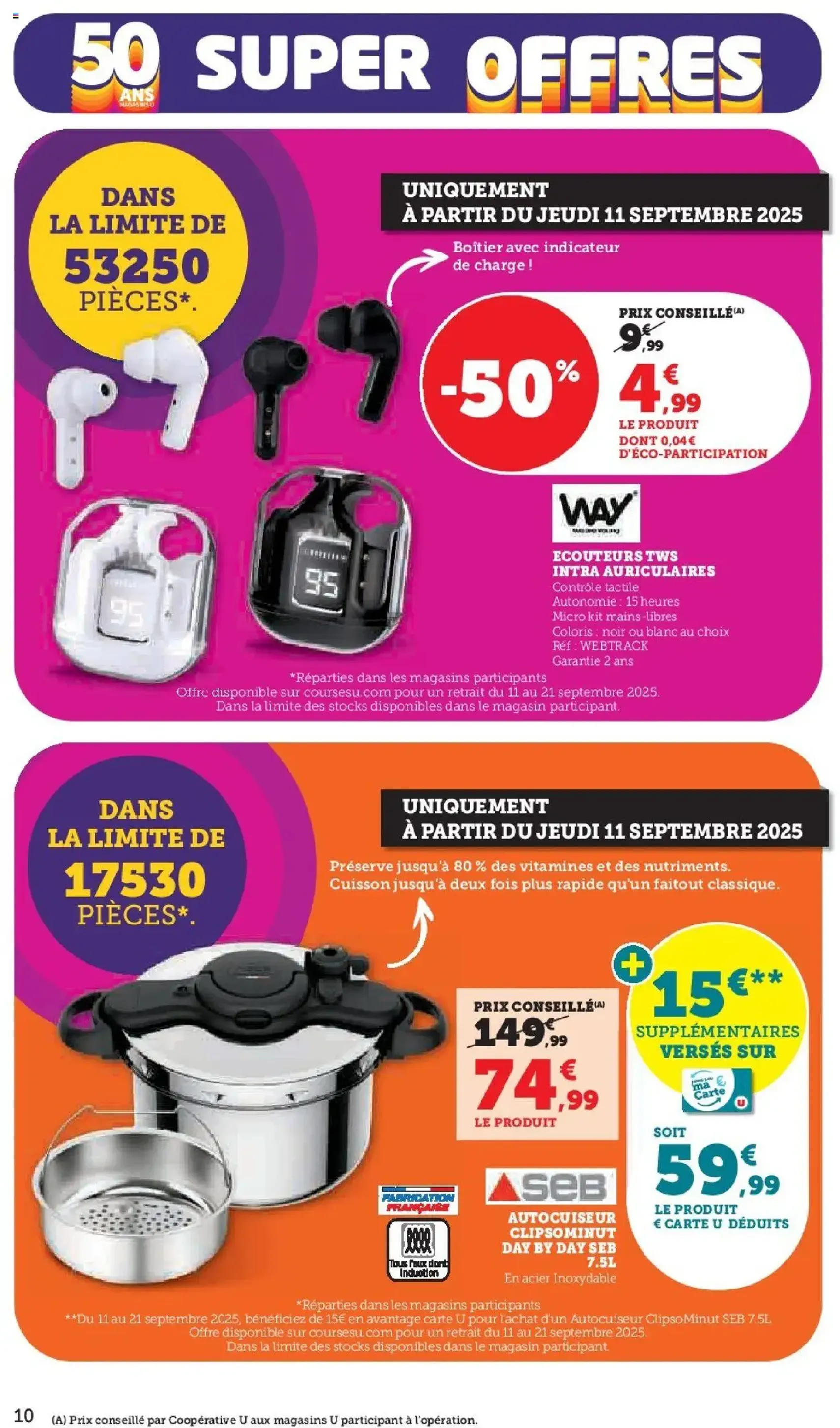 U Express catalogue - brochure valable à partir du 09/09/2025, page 10 sur 32 U Express catalogue - brochure valable à partir du 09/09/2025, page 10 sur 32