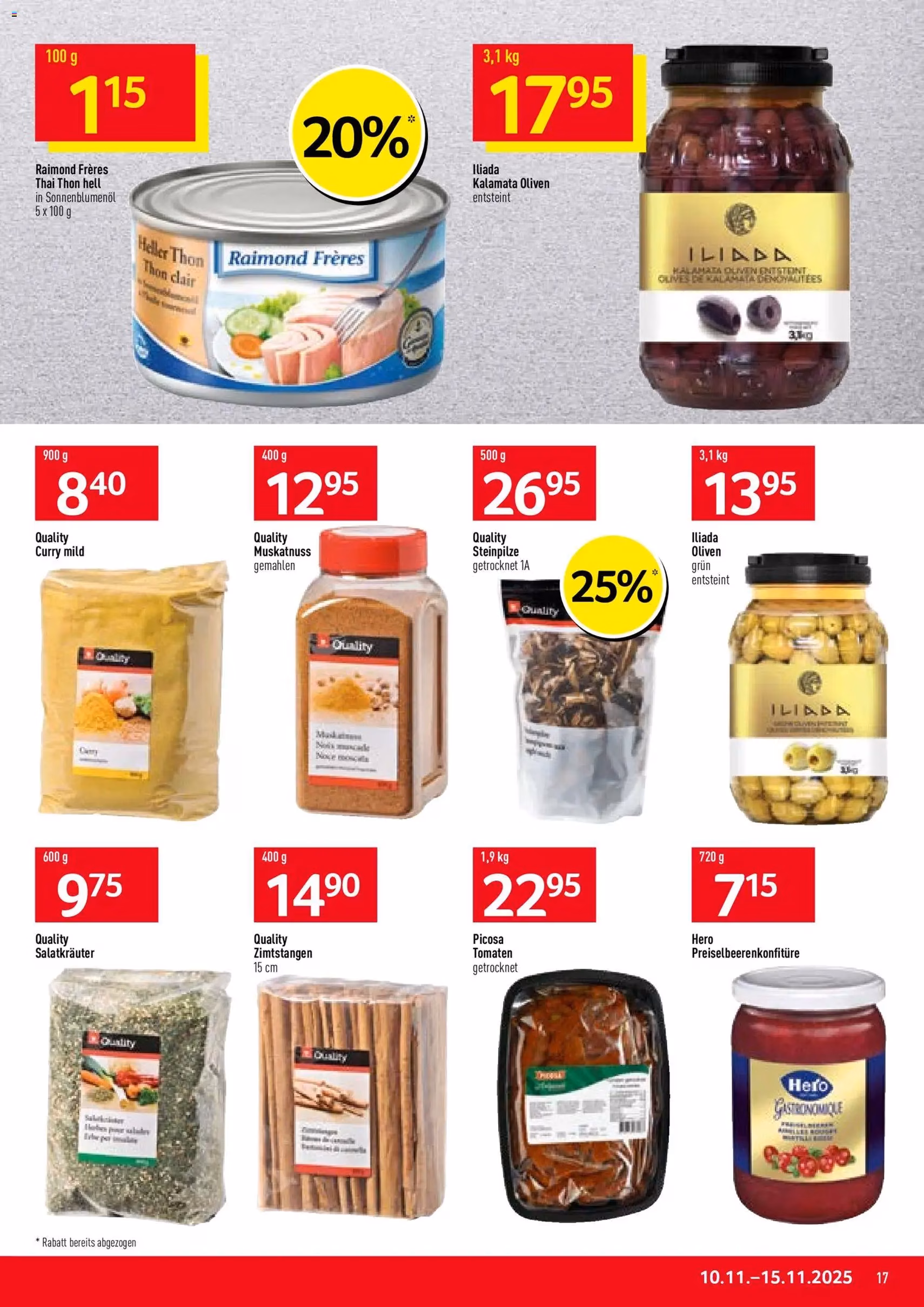 Prodega Aktionen - Gültiger Prospekt ab 10.11.2025, Seite 17 von insgesamt 36