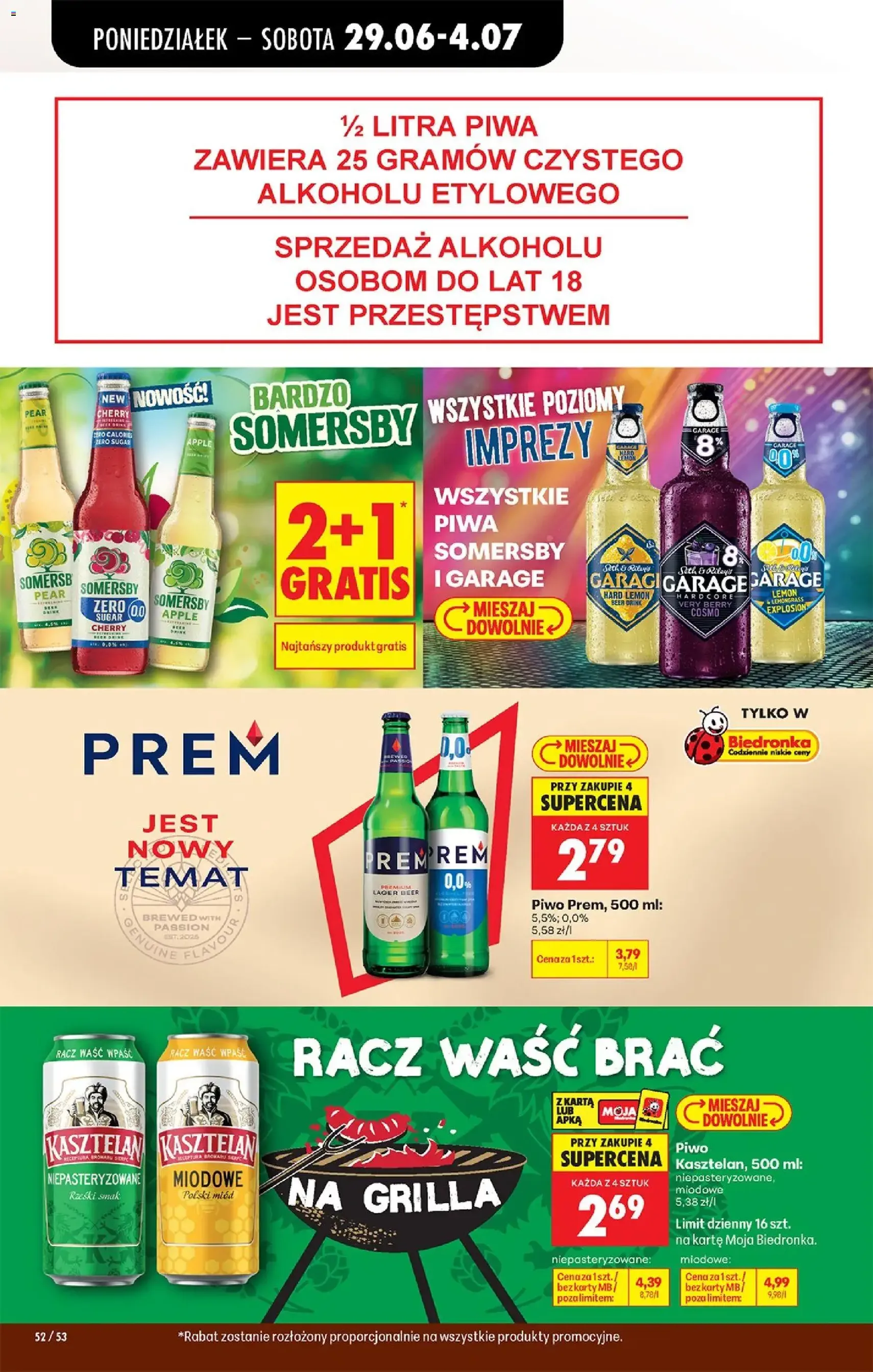 Biedronka gazetka od poniedziałku - ważny gazetka od 29.06.2026 strona 66 z 84