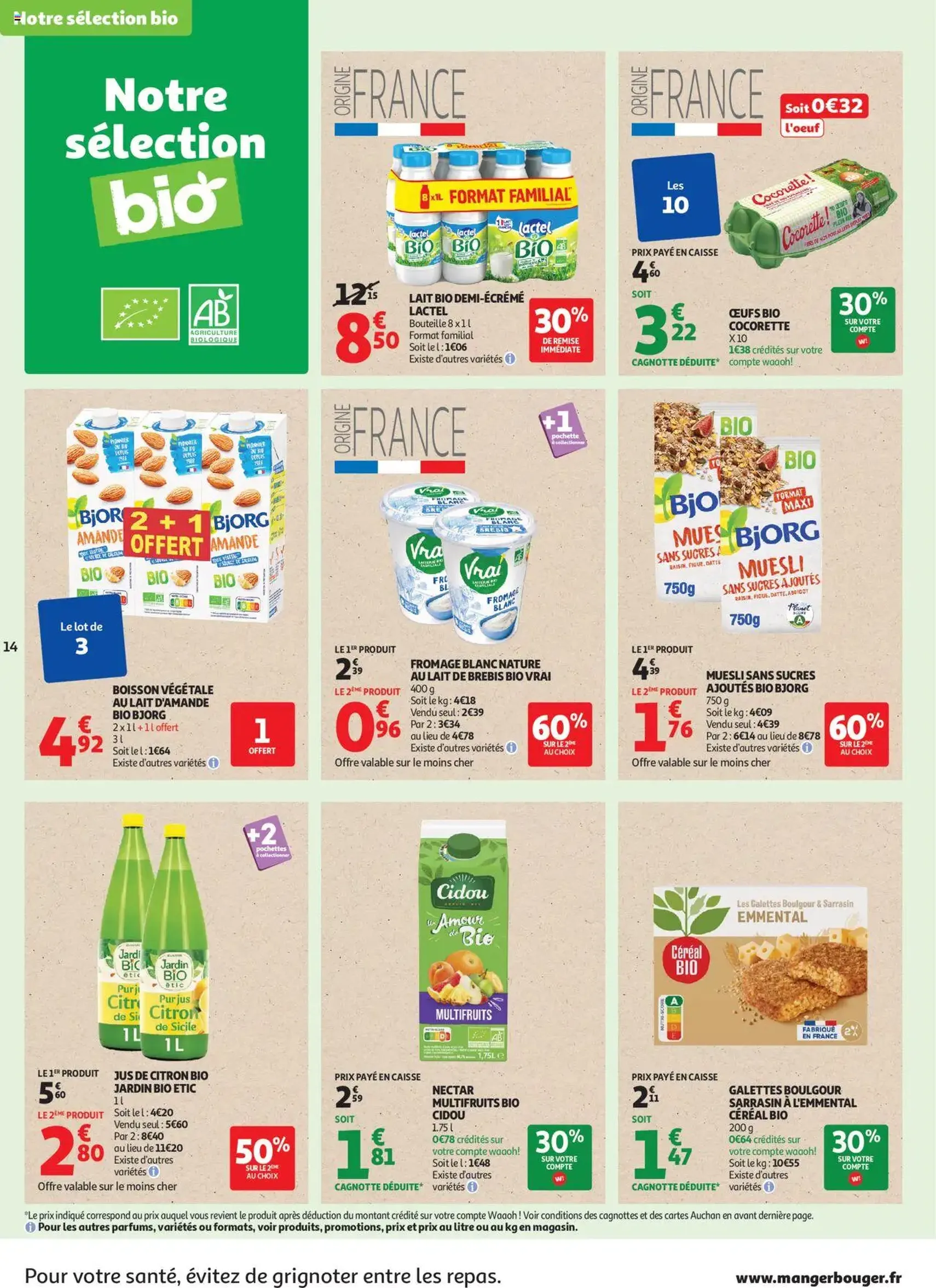 Auchan prospectus - brochure valable à partir du 19/08/2025, page 14 sur 46 Auchan prospectus - brochure valable à partir du 19/08/2025, page 14 sur 46