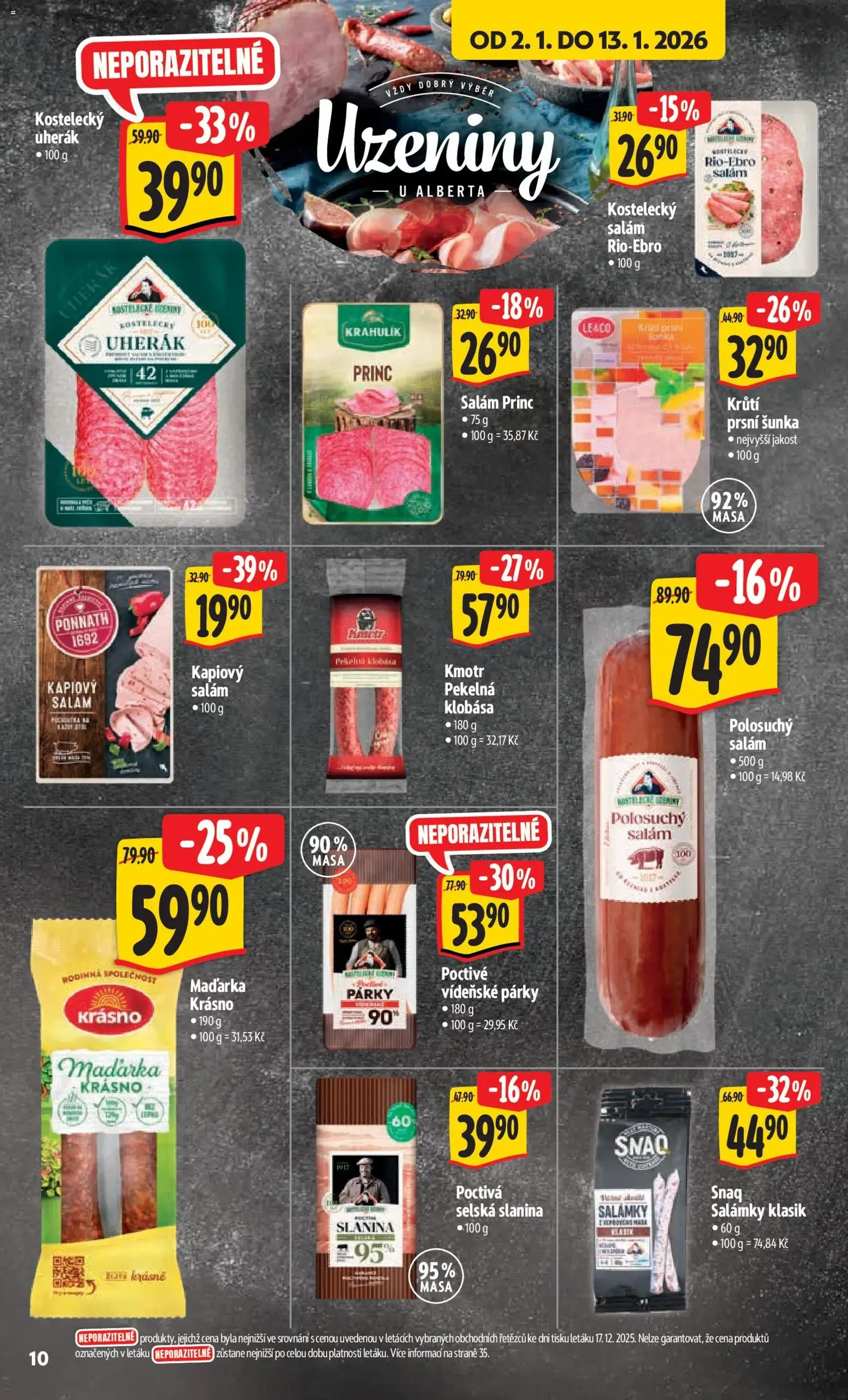 Albert leták - Hypermarket - platný leták od 02.01.2026 strana 10 z 46
