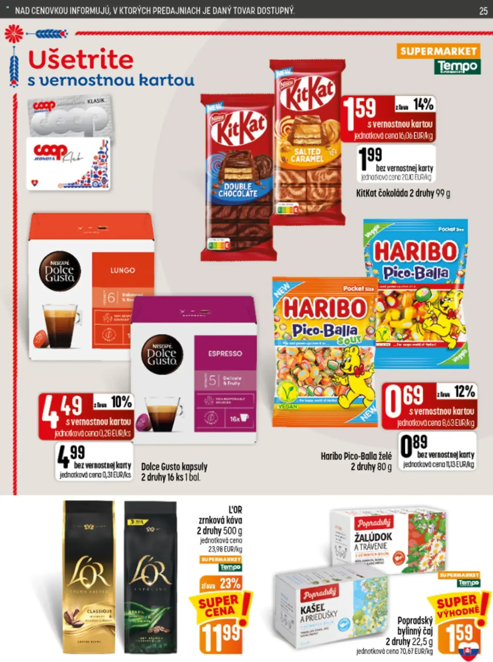 COOP Jednota leták - platný leták od 10.09.2026 strana 25 z 32