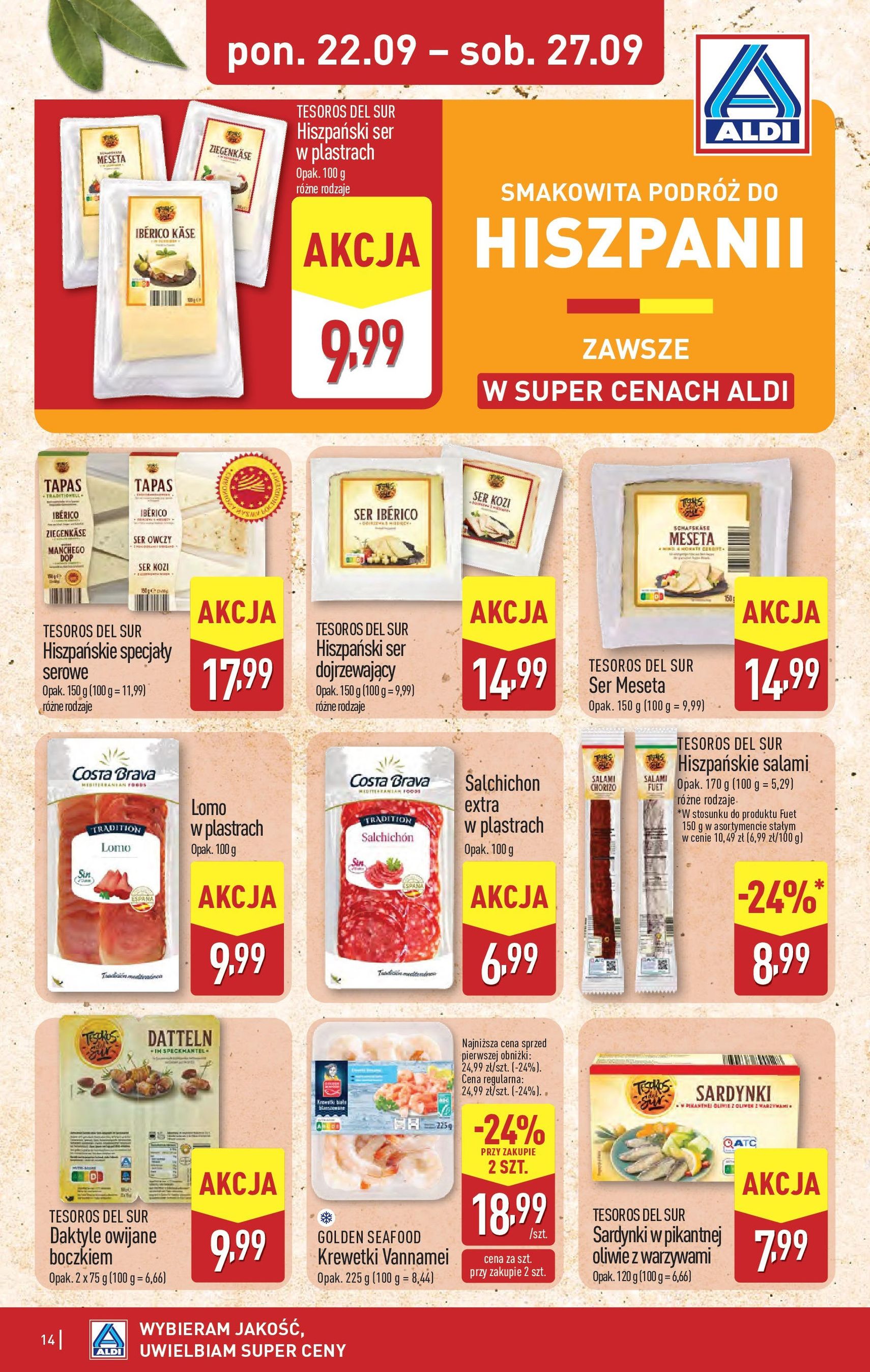 Aldi Gazetka - ważny gazetka od 22.09.2025 strona 14 z 41 Aldi Gazetka - ważny gazetka od 22.09.2025 strona 14 z 41