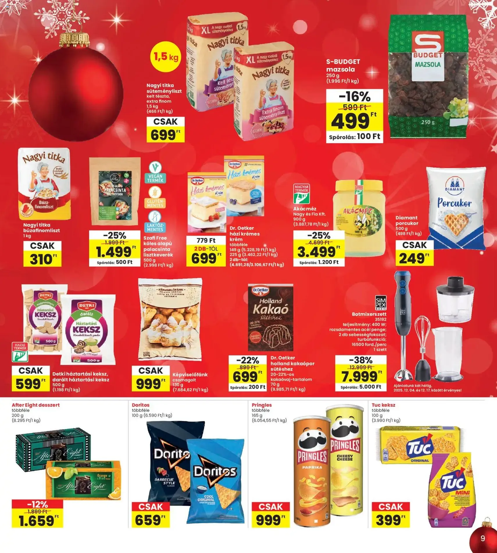 Interspar Akciós újság - 2025.12.04. érvényes szórólap 9 oldal 20 oldalból