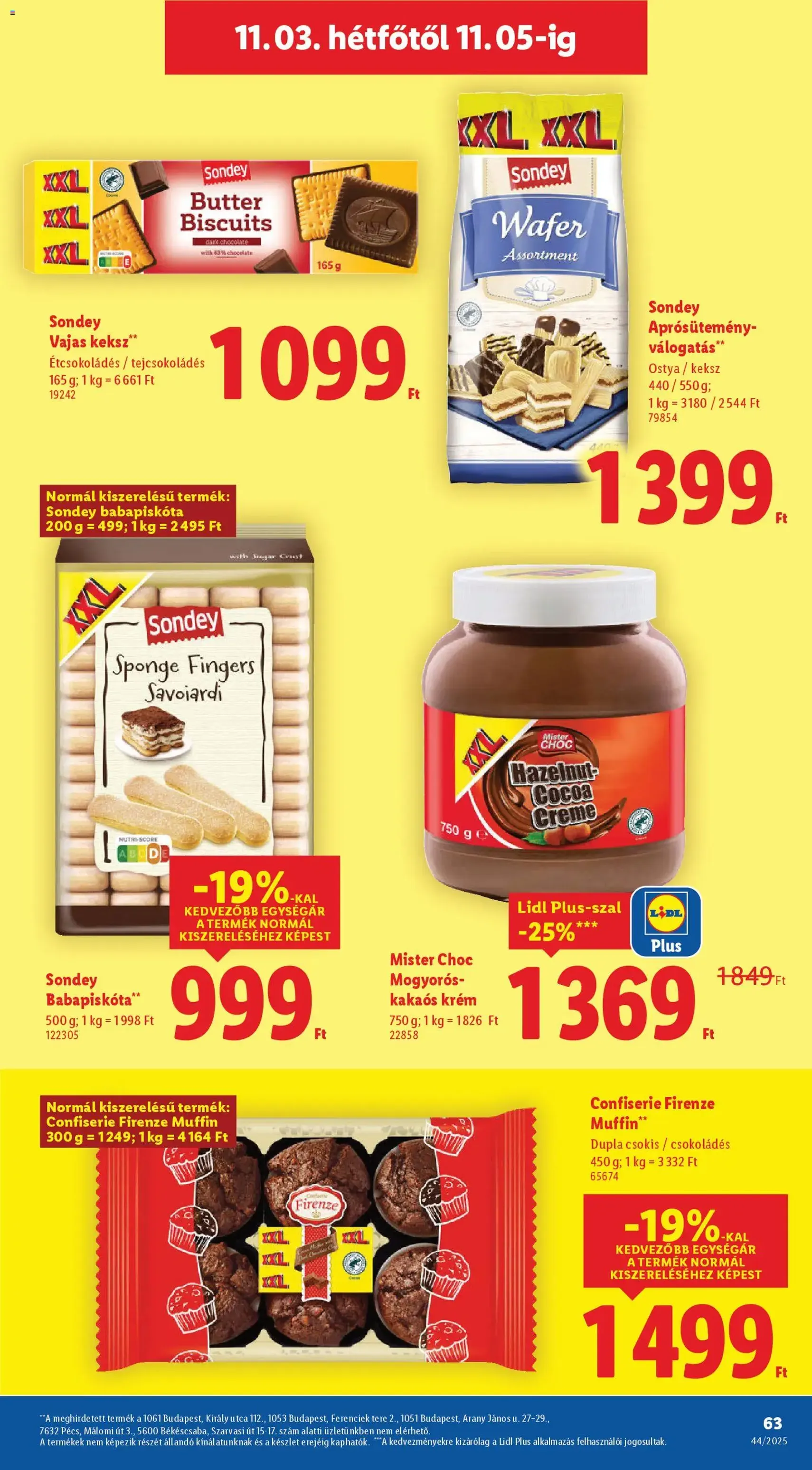 Lidl Akciós újság - 2025.10.30. érvényes szórólap 61 oldal 66 oldalból Lidl Akciós újság - 2025.10.30. érvényes szórólap 61 oldal 66 oldalból