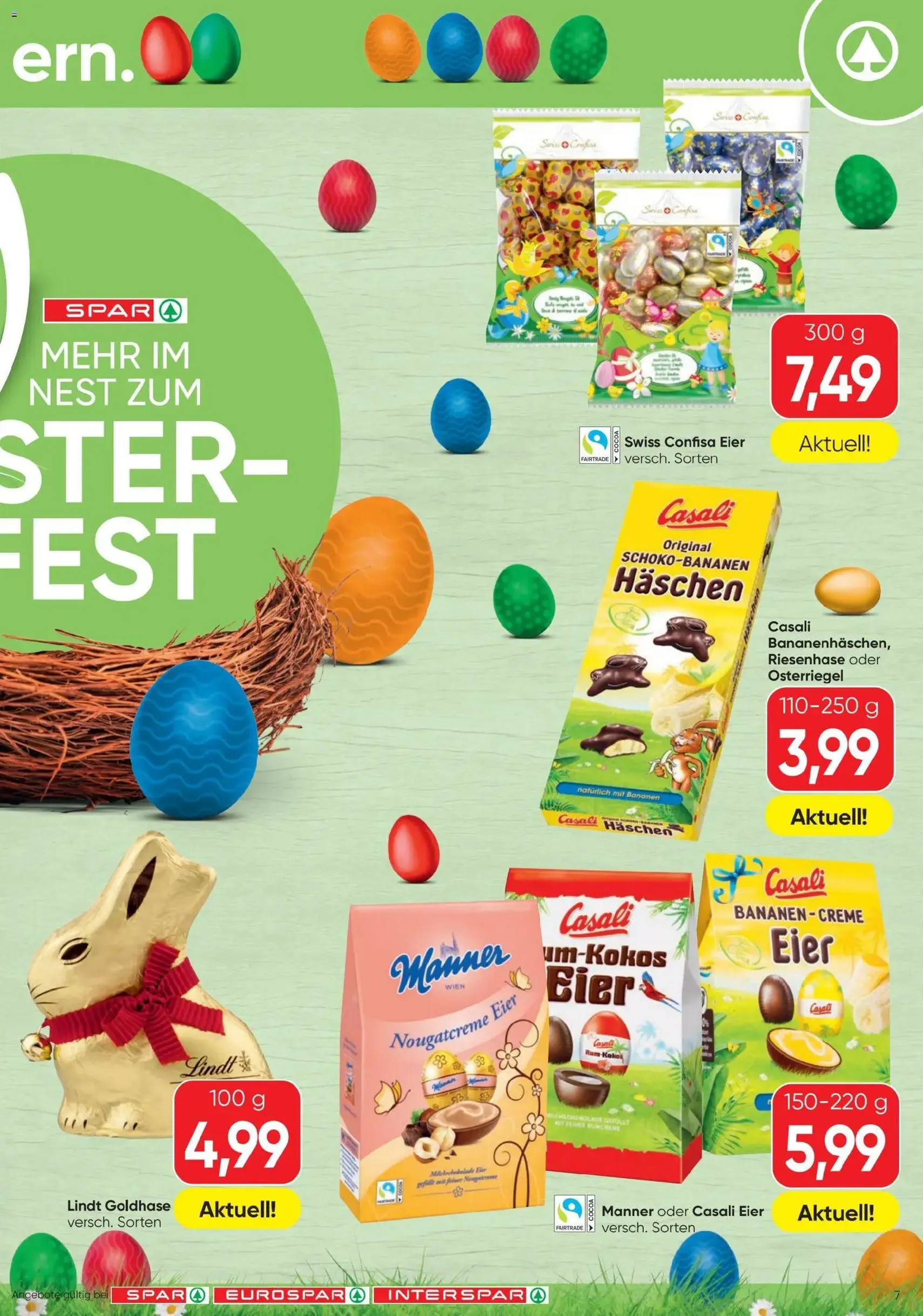 Spar - Flugblatt - Gültiger Prospekt ab 12.03.2026, Seite 7 von insgesamt 20