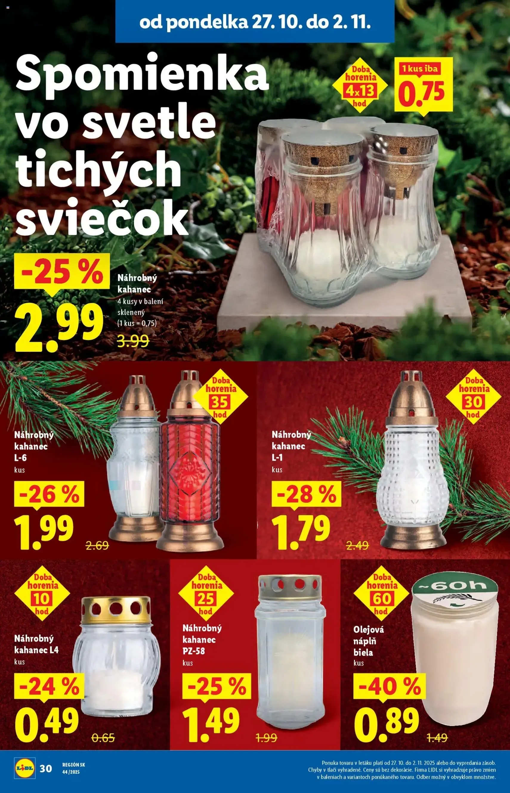 Lidl leták - platný leták od 27.10.2025 strana 40 z 96 Lidl leták - platný leták od 27.10.2025 strana 40 z 96