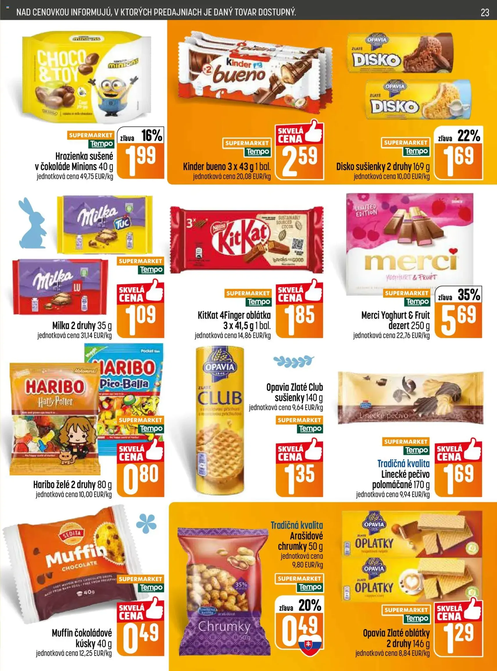 COOP Jednota leták - platný leták od 26.03.2026 strana 23 z 32