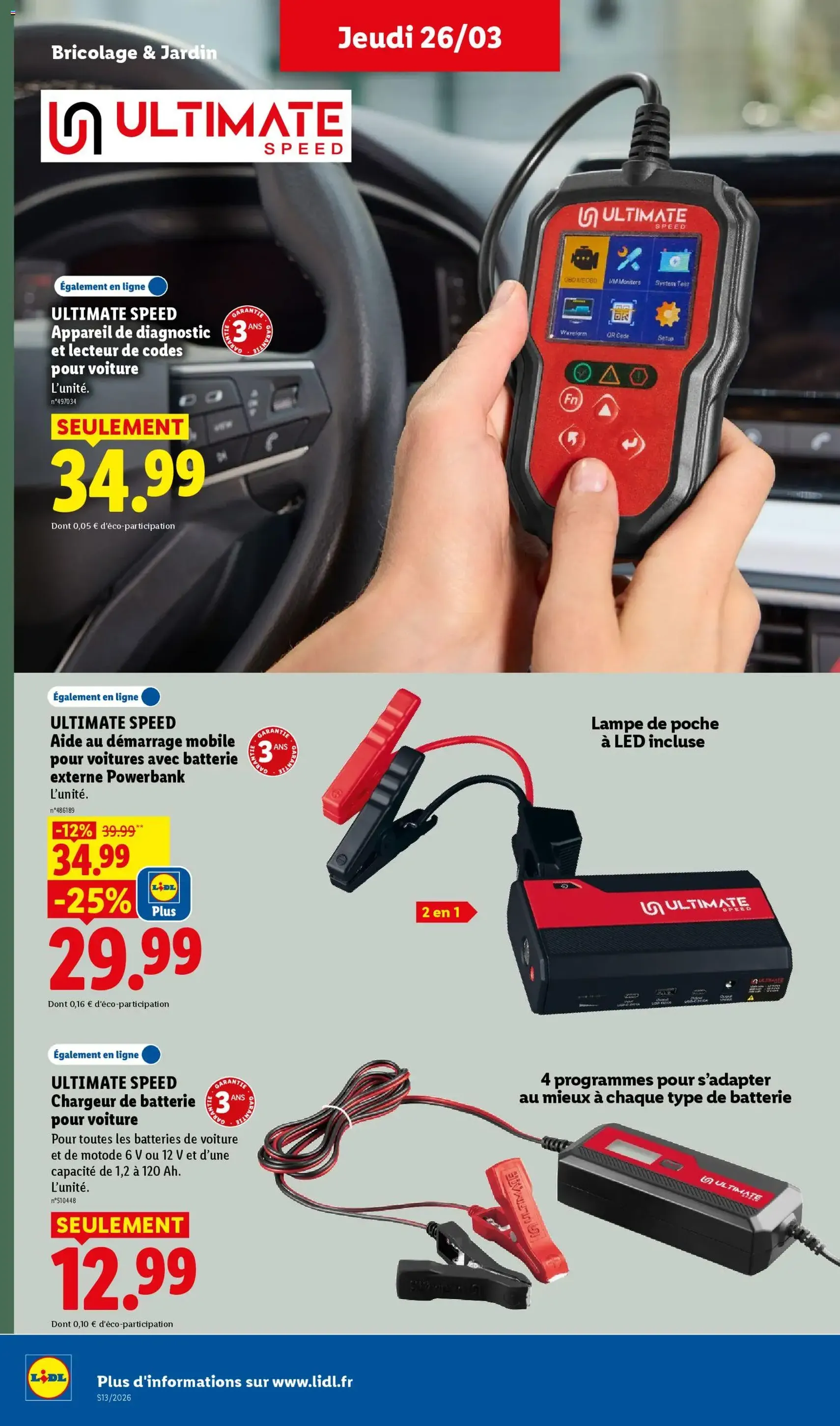 LIDL catalogue semaine 13 - brochure valable à partir du 26/03/2026, page 32 sur 76