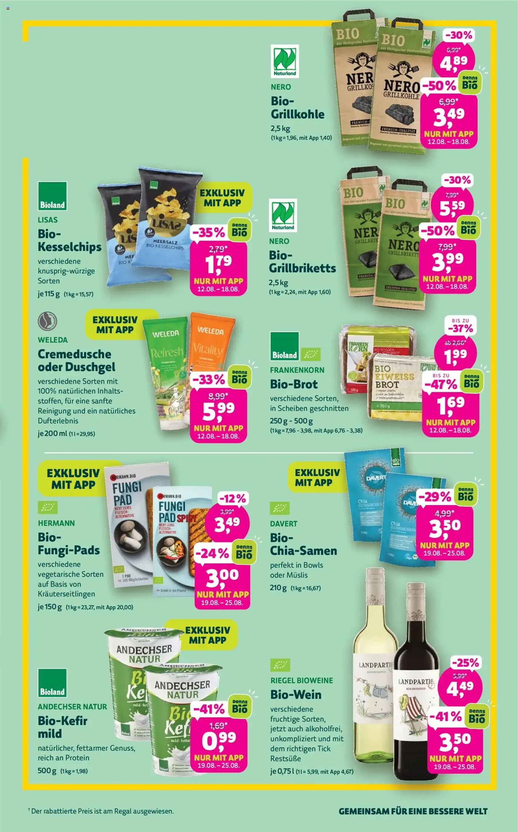 Denns BioMarkt Angebote - Gültiger Prospekt ab 12.08.2026, Seite 3 von insgesamt 14