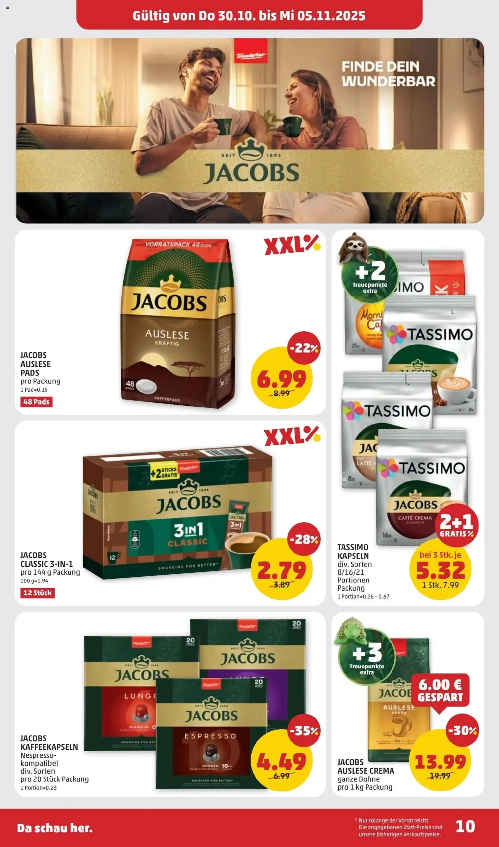Penny Markt Flugblatt - Gültiger Prospekt ab 30.10.2025, Seite 10 von insgesamt 32 Penny Markt Flugblatt - Gültiger Prospekt ab 30.10.2025, Seite 10 von insgesamt 32
