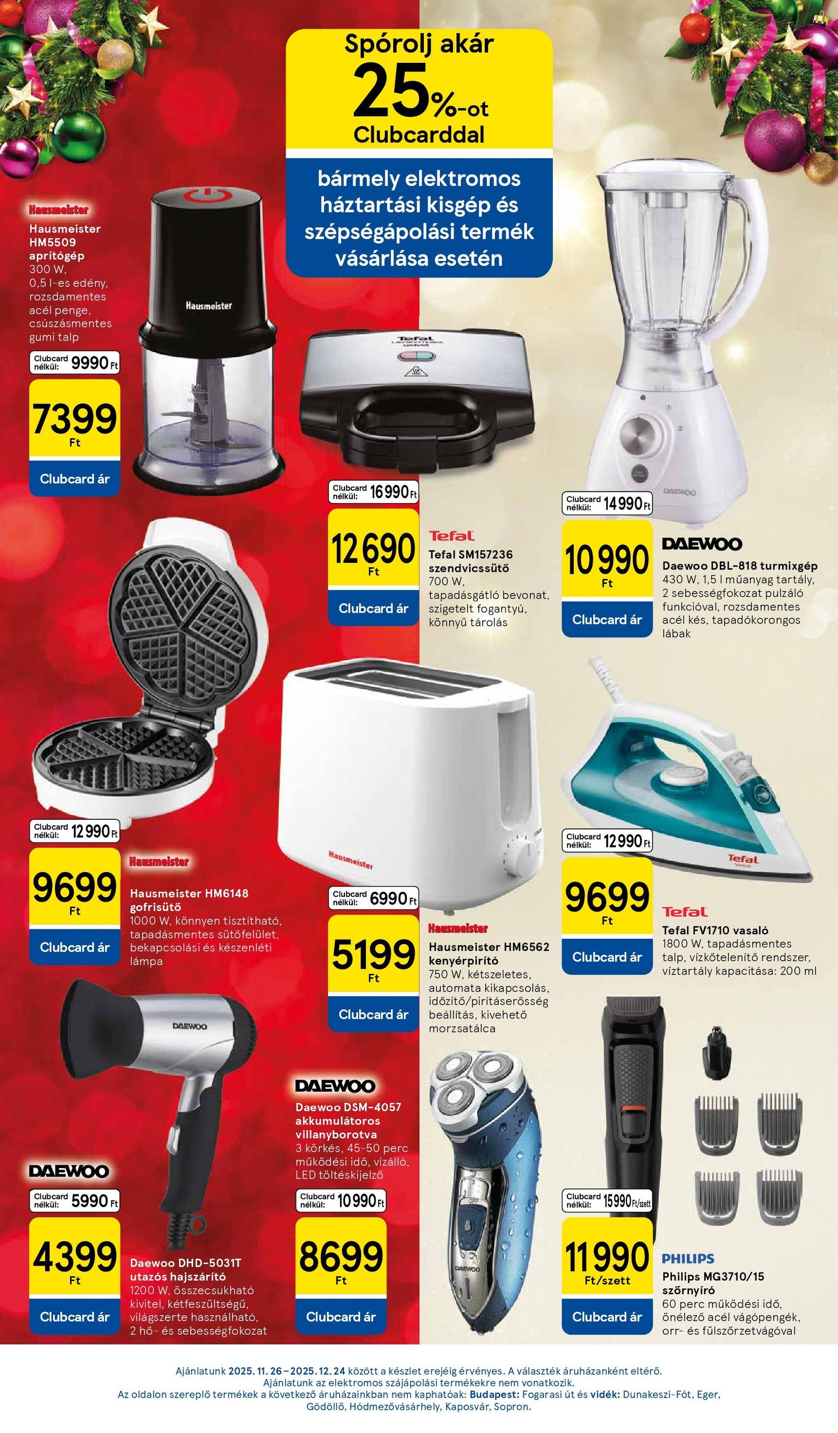 Tesco Hipermarket - Black Friday - 2025.11.27. érvényes szórólap 35 oldal 38 oldalból