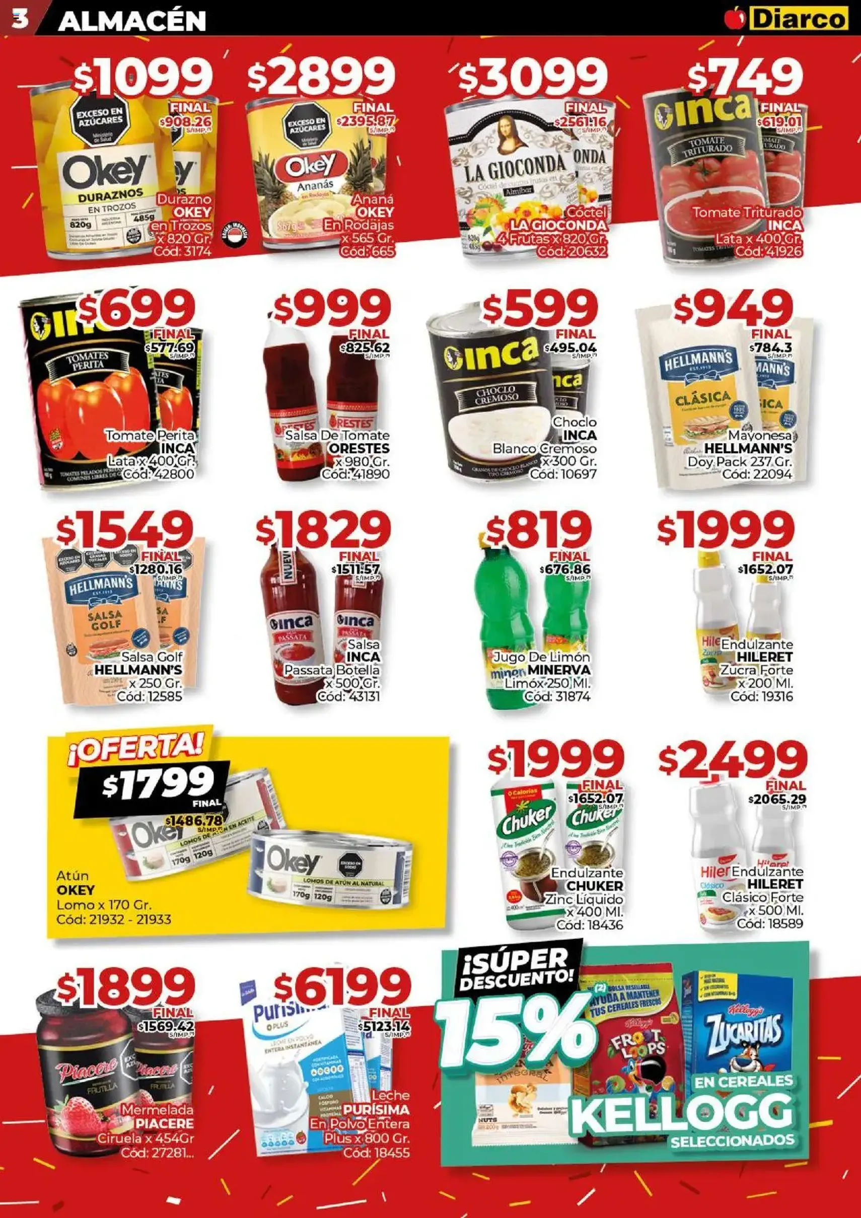 Diarco ofertas - folleto válido desde 01/09/2025 página 3 de 22