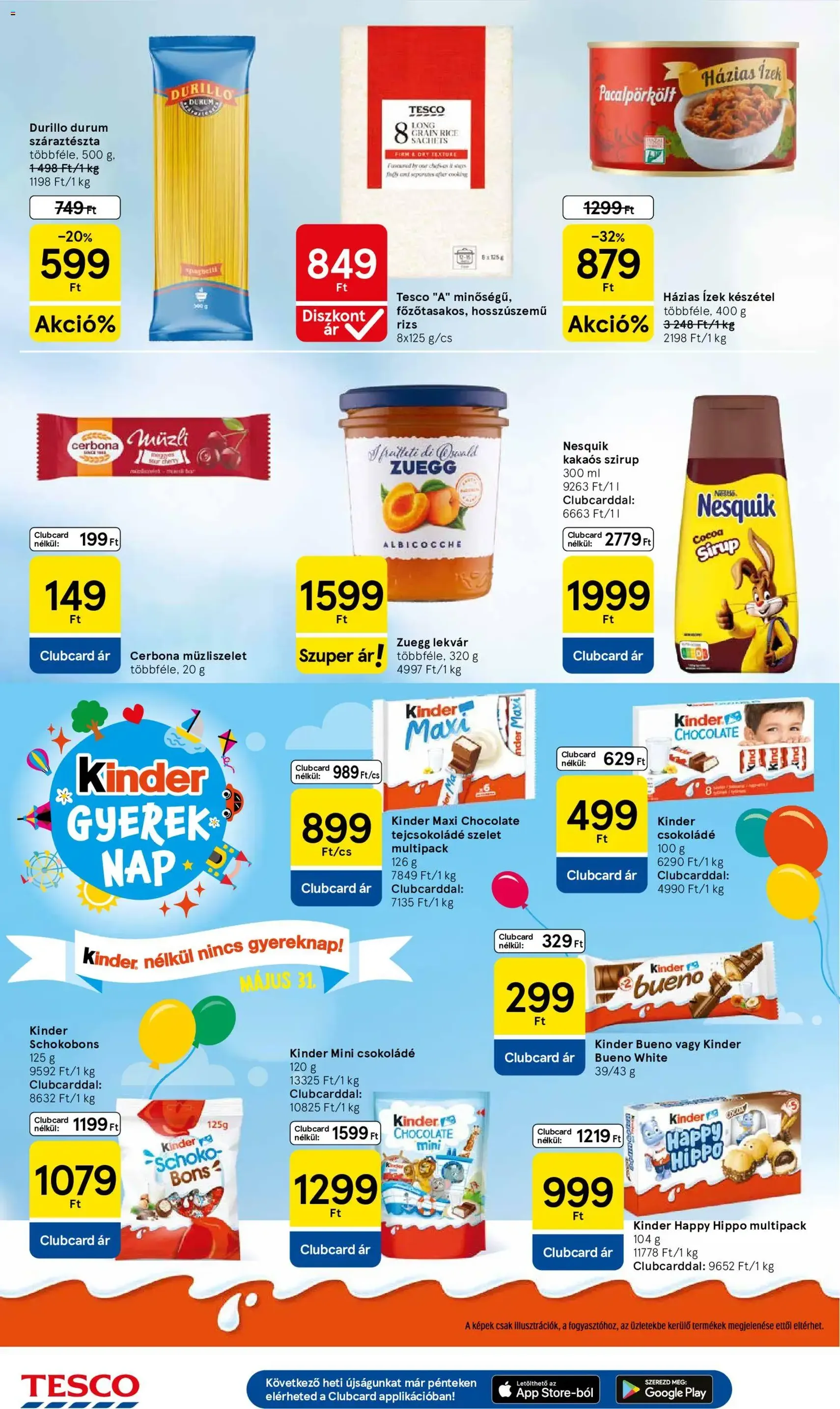 Tesco aktuális akciós újság - 2026.05.28. érvényes szórólap 22 oldal 32 oldalból