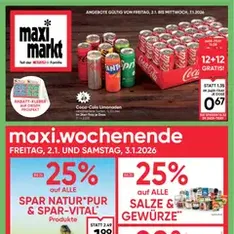 Maximarkt Flugblatt - Prospekt Vorschau gültig ab 02.01.2026