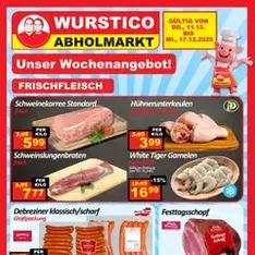 Wurstico Abholmarkt Flugblatt - Prospekt Vorschau gültig ab 11.12.2025