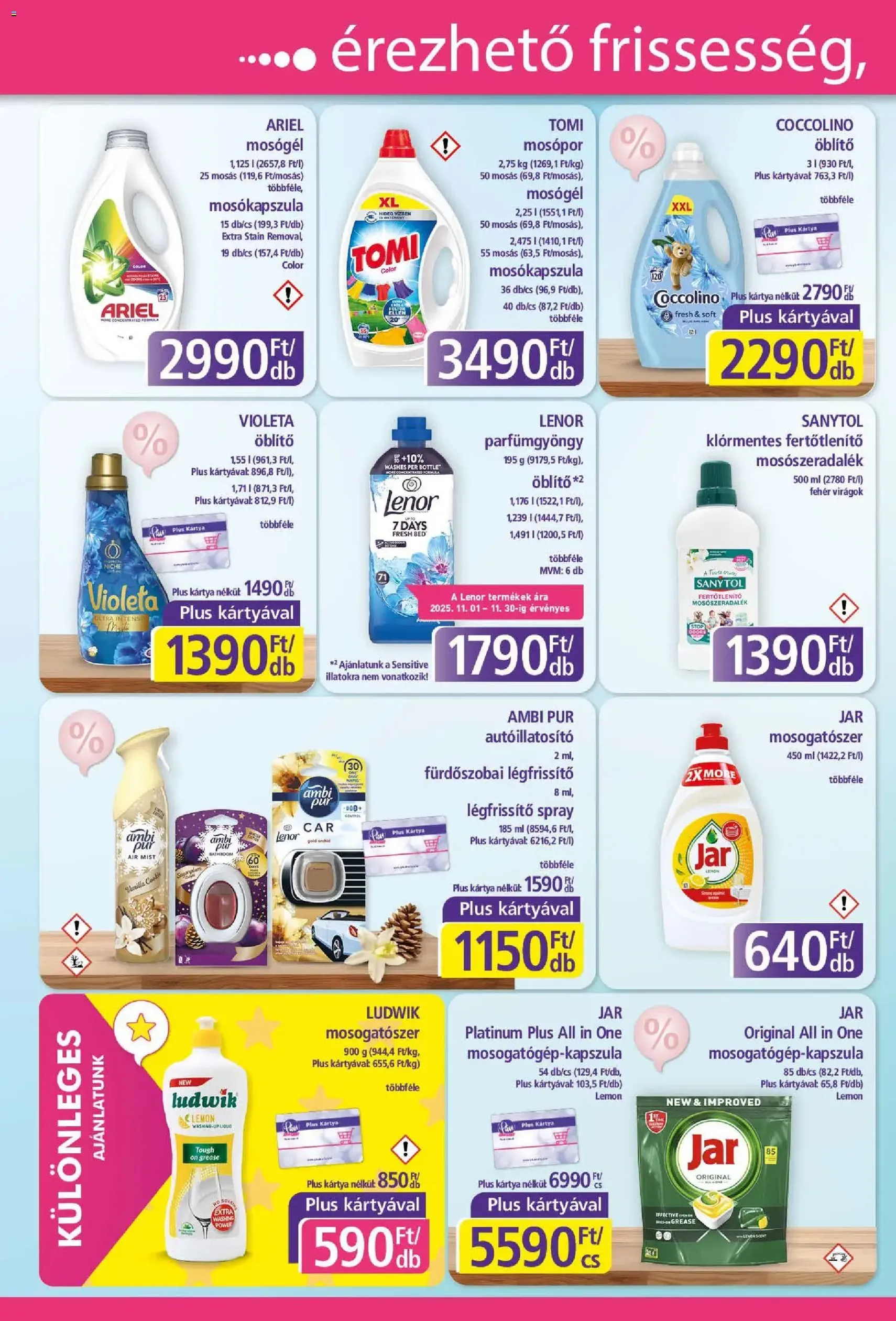 Plus Market Akciós újság - 2025.11.20. érvényes szórólap 2 oldal 12 oldalból