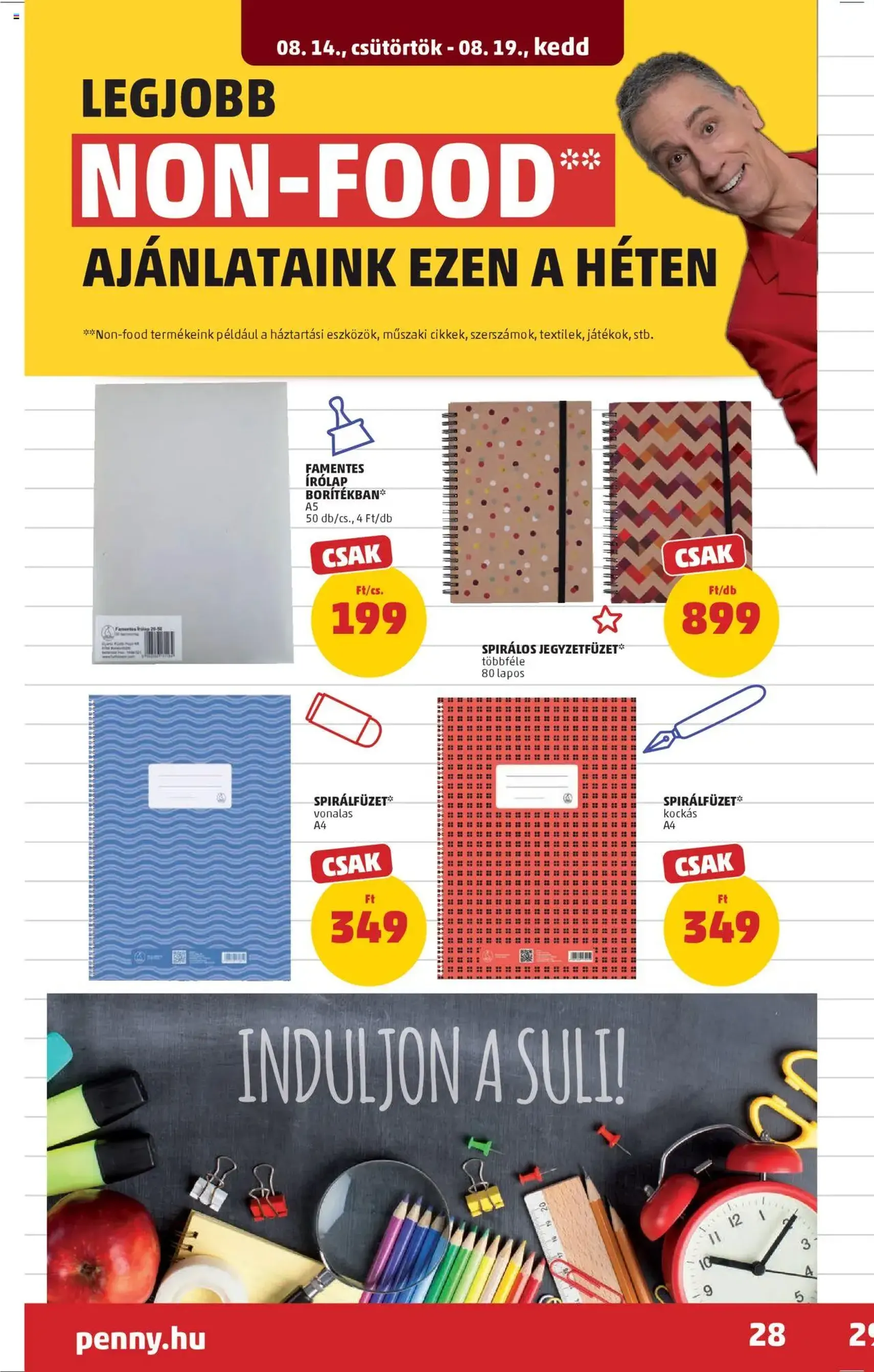 PENNY Akciós újság - 2025.08.14. érvényes szórólap 32 oldal 41 oldalból