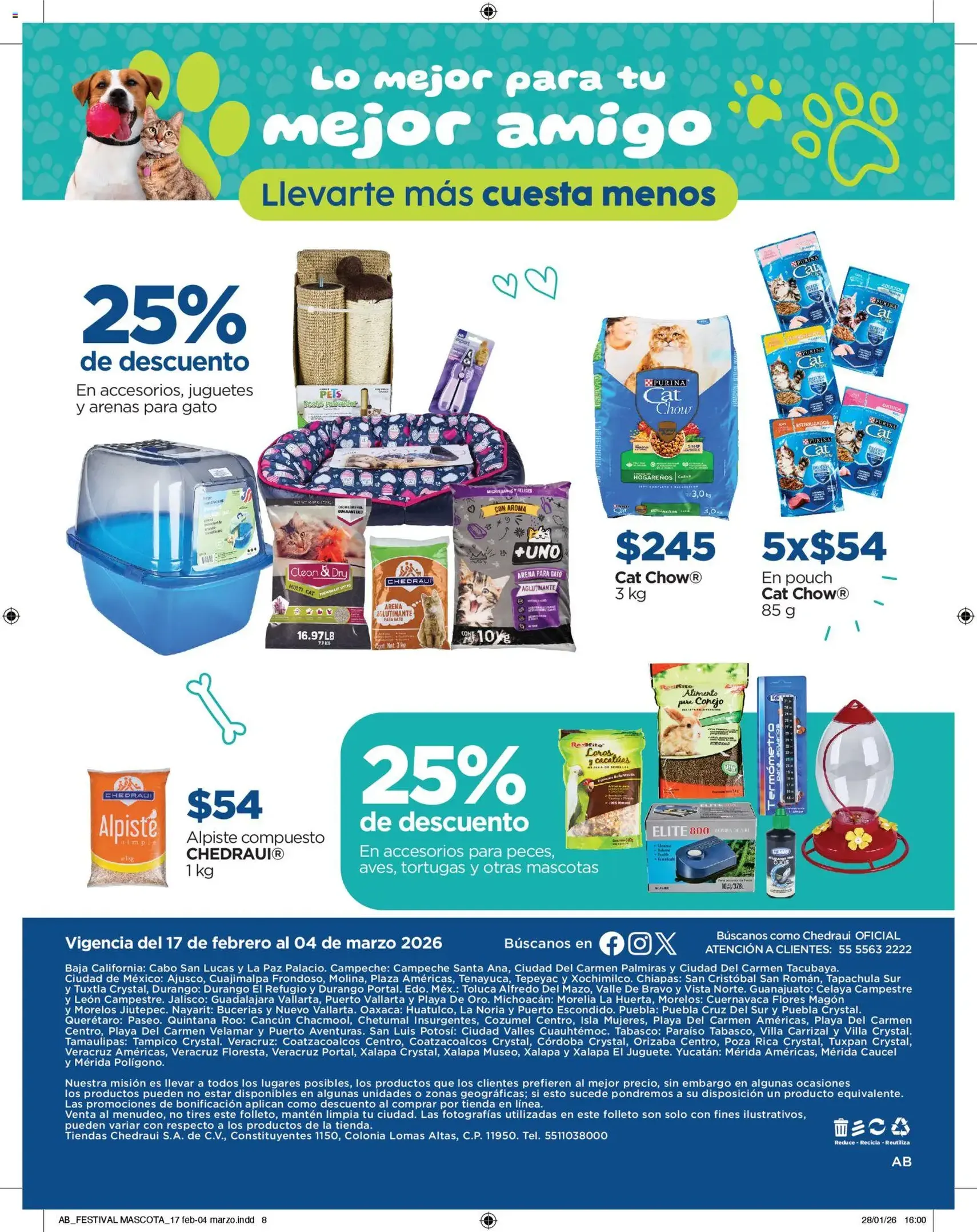 Chedraui folleto - folleto válido desde 17/02/2026 página 8 de 8
