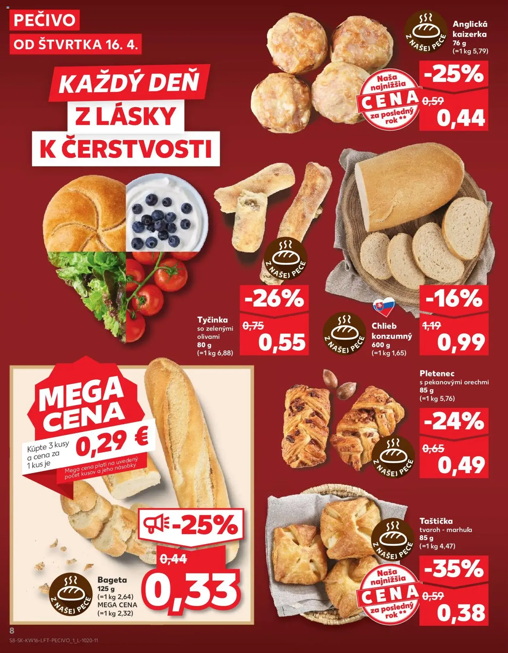 Kaufland leták - platný leták od 16.04.2026 strana 8 z 76