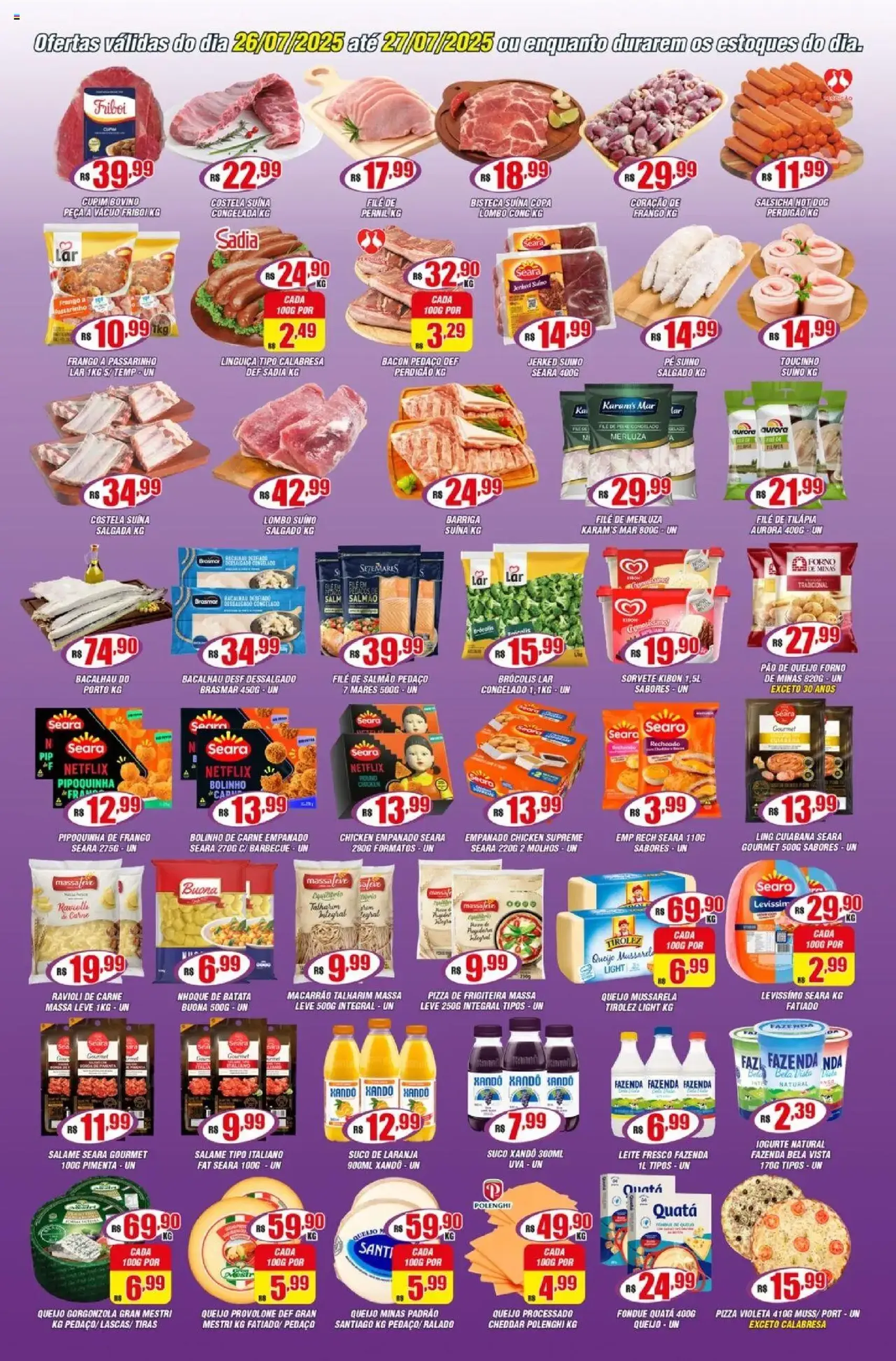 Violeta Supermercados - Ofertas da semana - folheto válido a partir de 26/07/2025 página 2 de 4