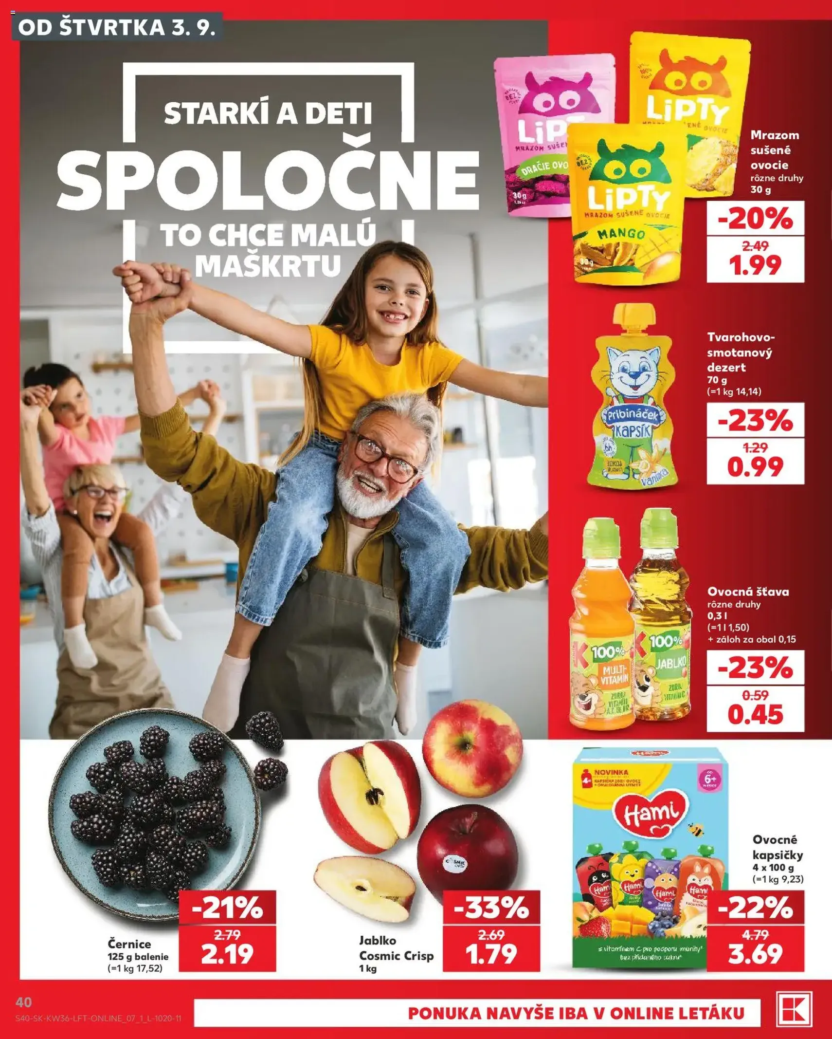Kaufland leták - platný leták od 03.09.2026 strana 40 z 80