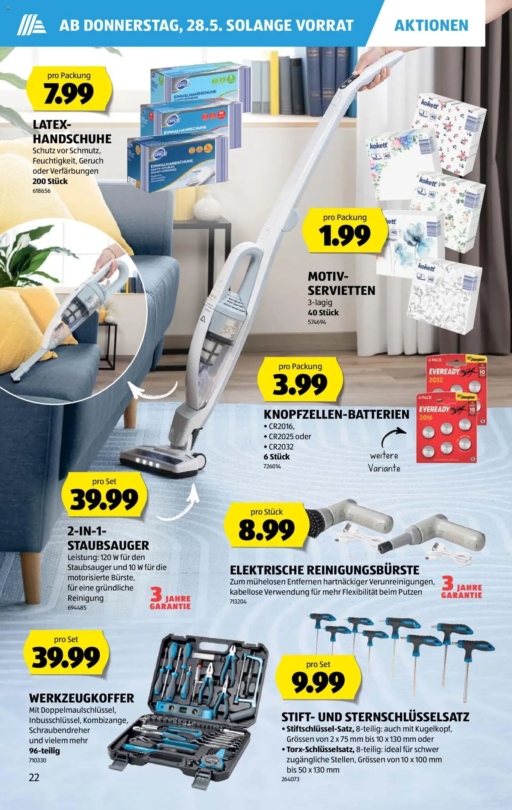 Aldi aktionen - Gültiger Prospekt ab 28.05.2026, Seite 22 von insgesamt 39