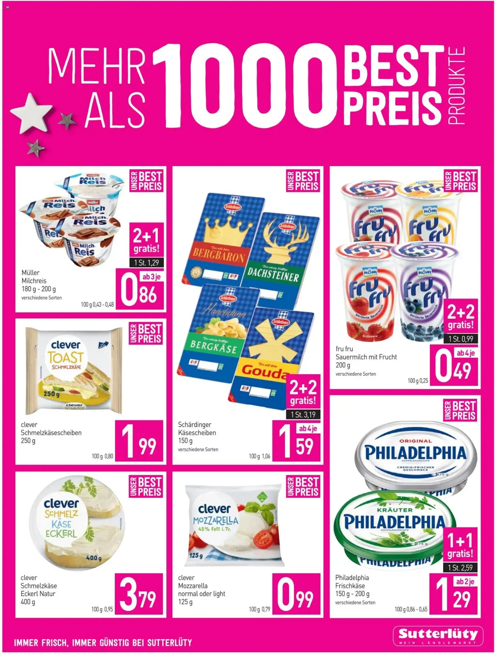 Sutterlüty Flugblatt - Gültiger Prospekt ab 04.12.2025, Seite 7 von insgesamt 24